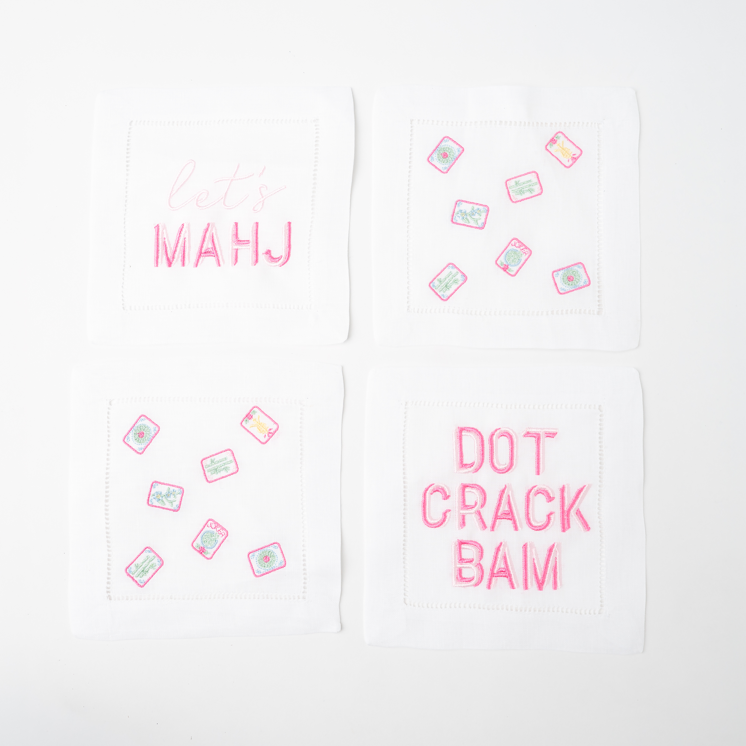 "Mahjong" Cocktail Napkin Set