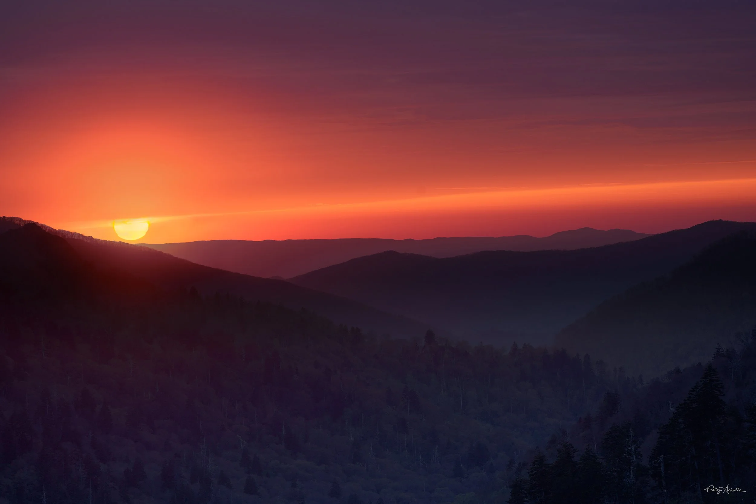 Ben Morton Overlook Smoky Mountain National Park (2025)