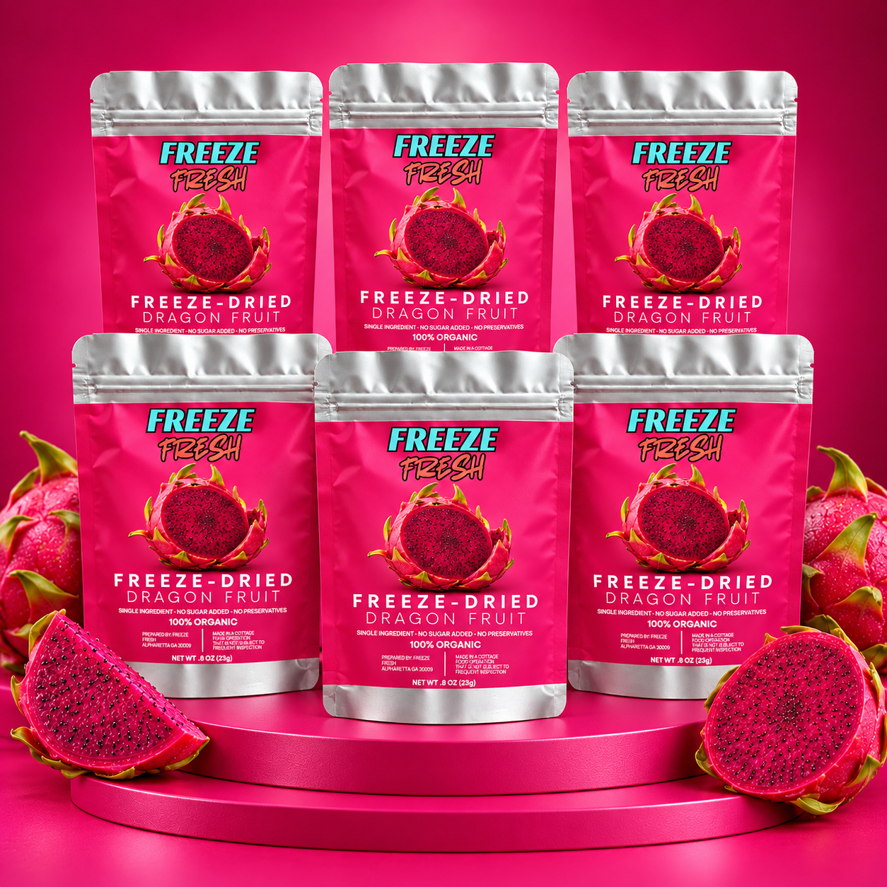 Six Freeze Fresh Dragon Fruit Pouches-2.png