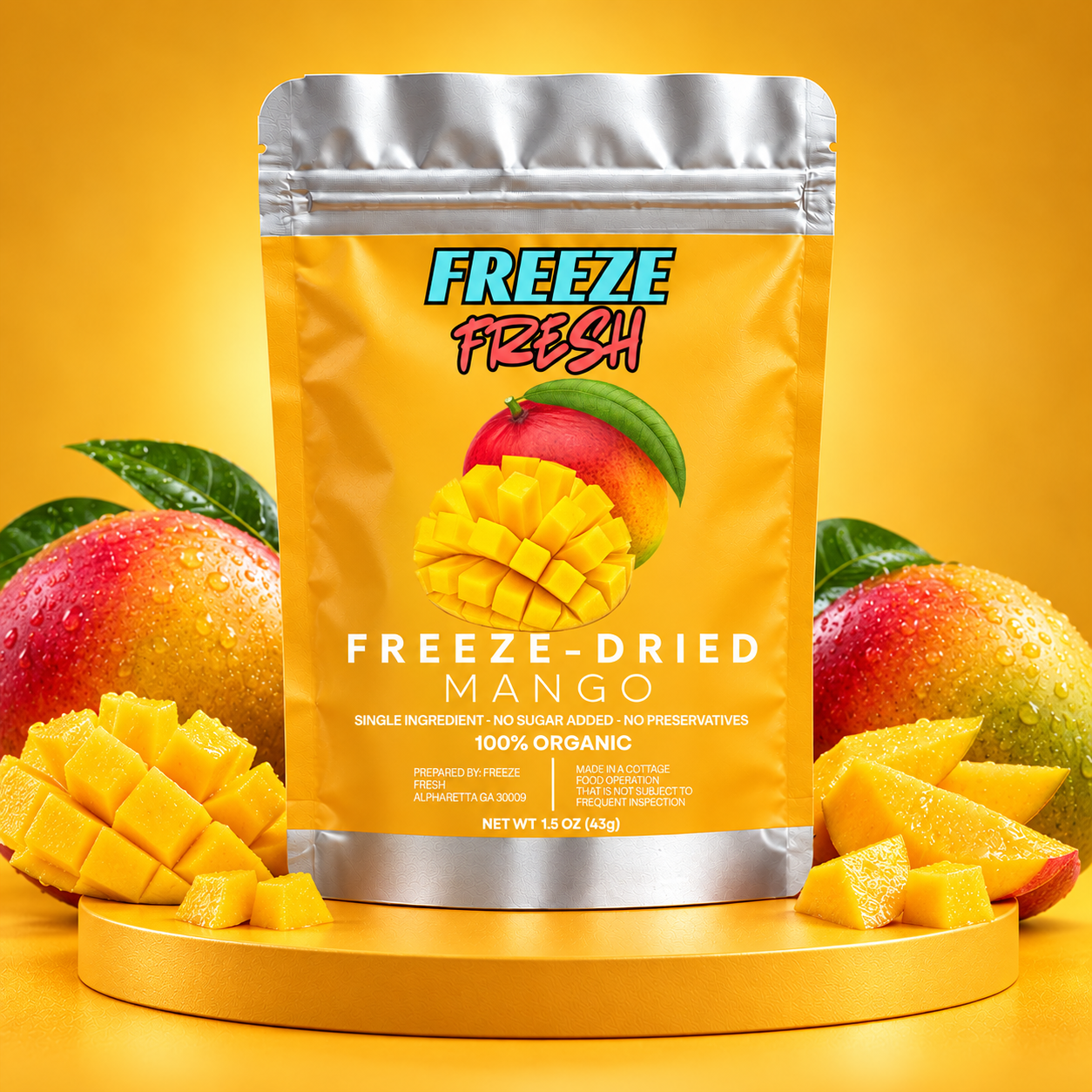 Freeze Dried Mango