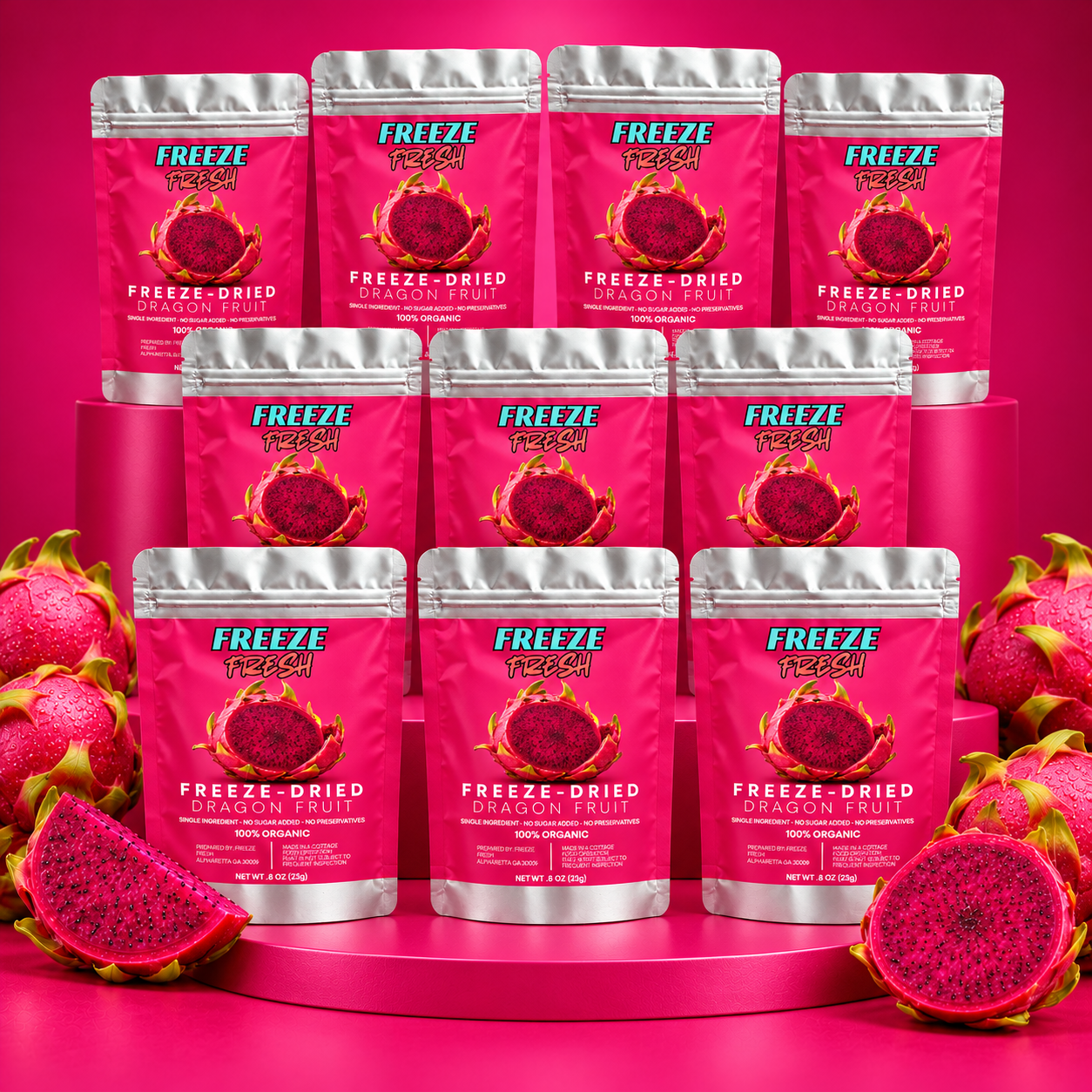 Ten Freeze Fresh Dragon Fruit Pouches-3.png