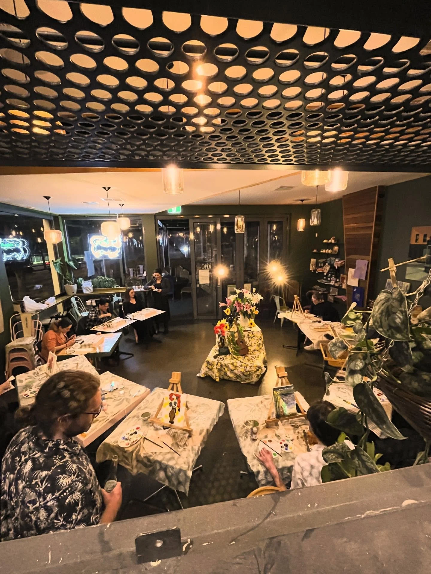 congratulations on such a successful run @augiesplace on their first  paint and sip event w/ @workingtitleprod in the wings 🥰 

funny how when neurodiverse/queer/mixed race creatives are in leadership roles, not only do they thrive, but everyone els