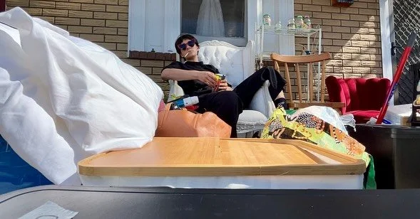 i guess im a rockstar now? #fire #naarm