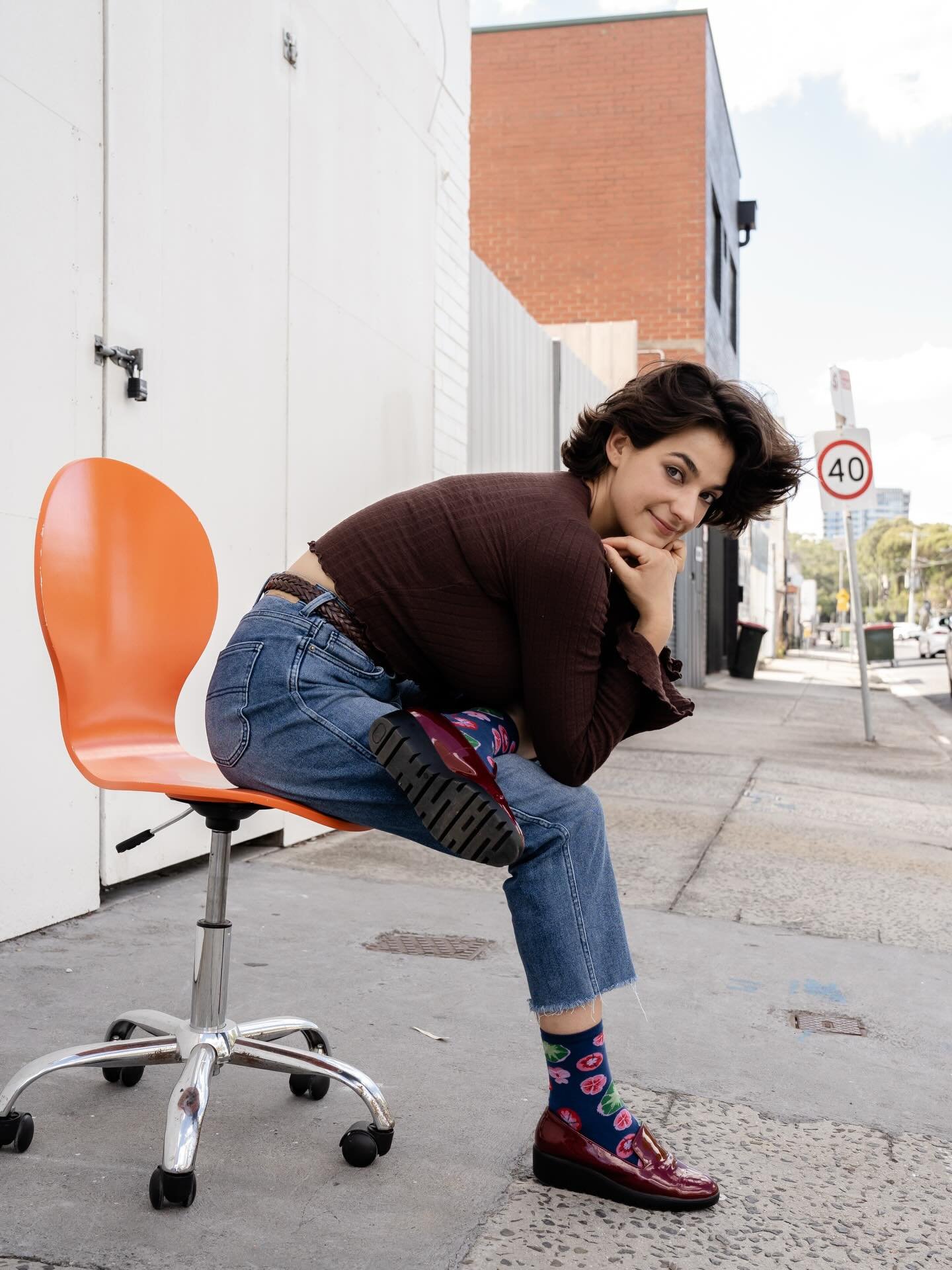 i never realised my #eyebrowgame until now. thank you internet. and also thank you #talented #being @lilly.pilly 📸

#naarm #playtime