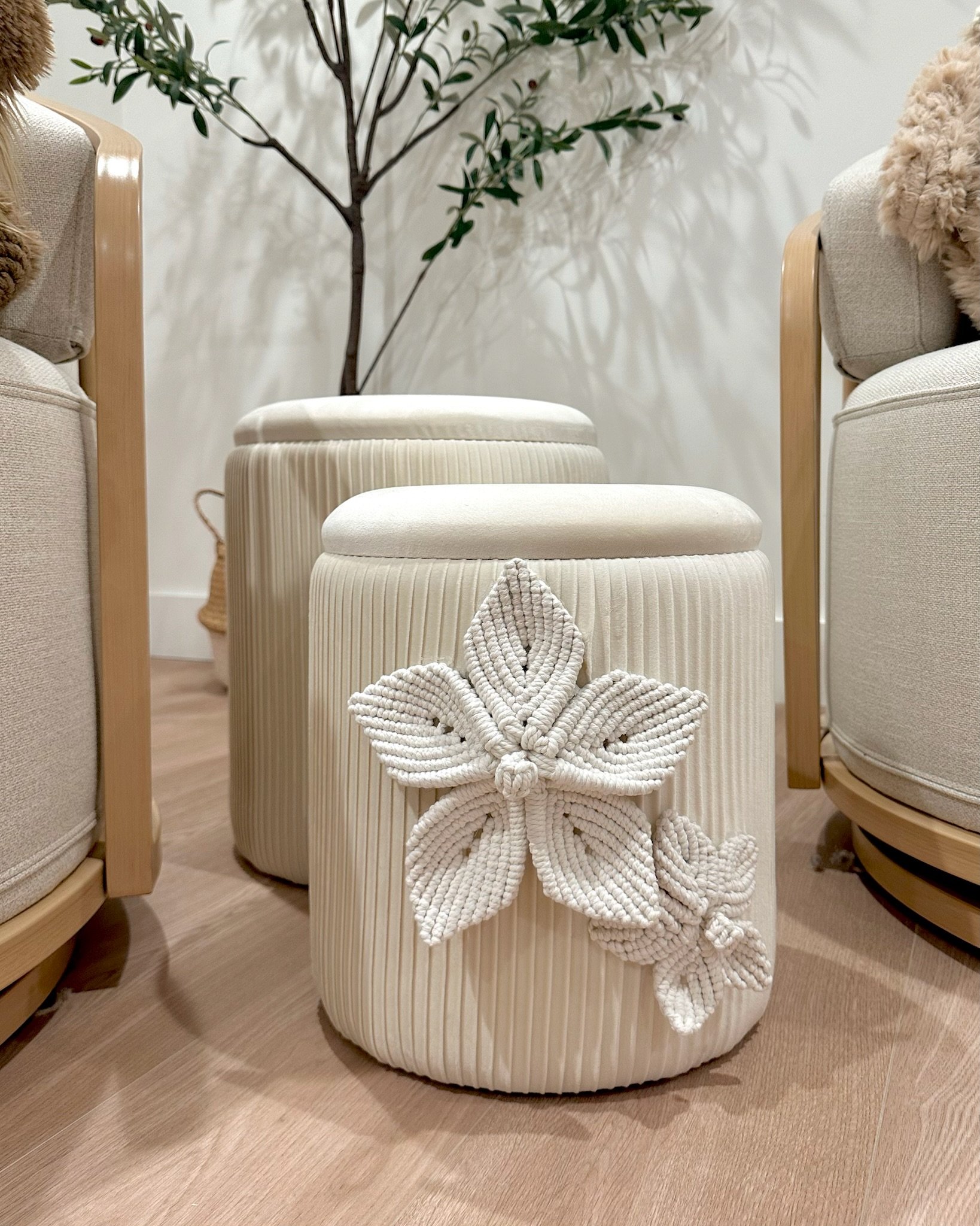 Macrame Stool