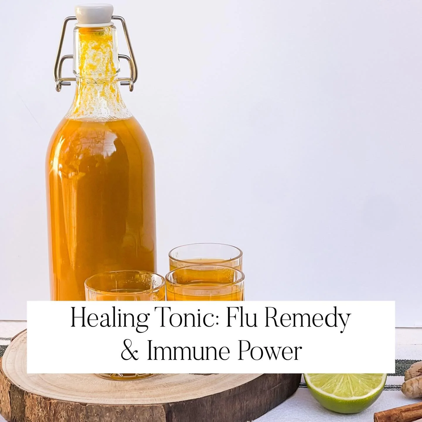 FOMO alert! Is the pre-holiday craze trying to crash your party? 
(🇪🇸 Espa&ntilde;ol en comentarios)
Don&rsquo;t miss out on the festive season. Feeling a bit under the weather? Try my Healing flu tonic to get your health back in a jiffy. Natural r