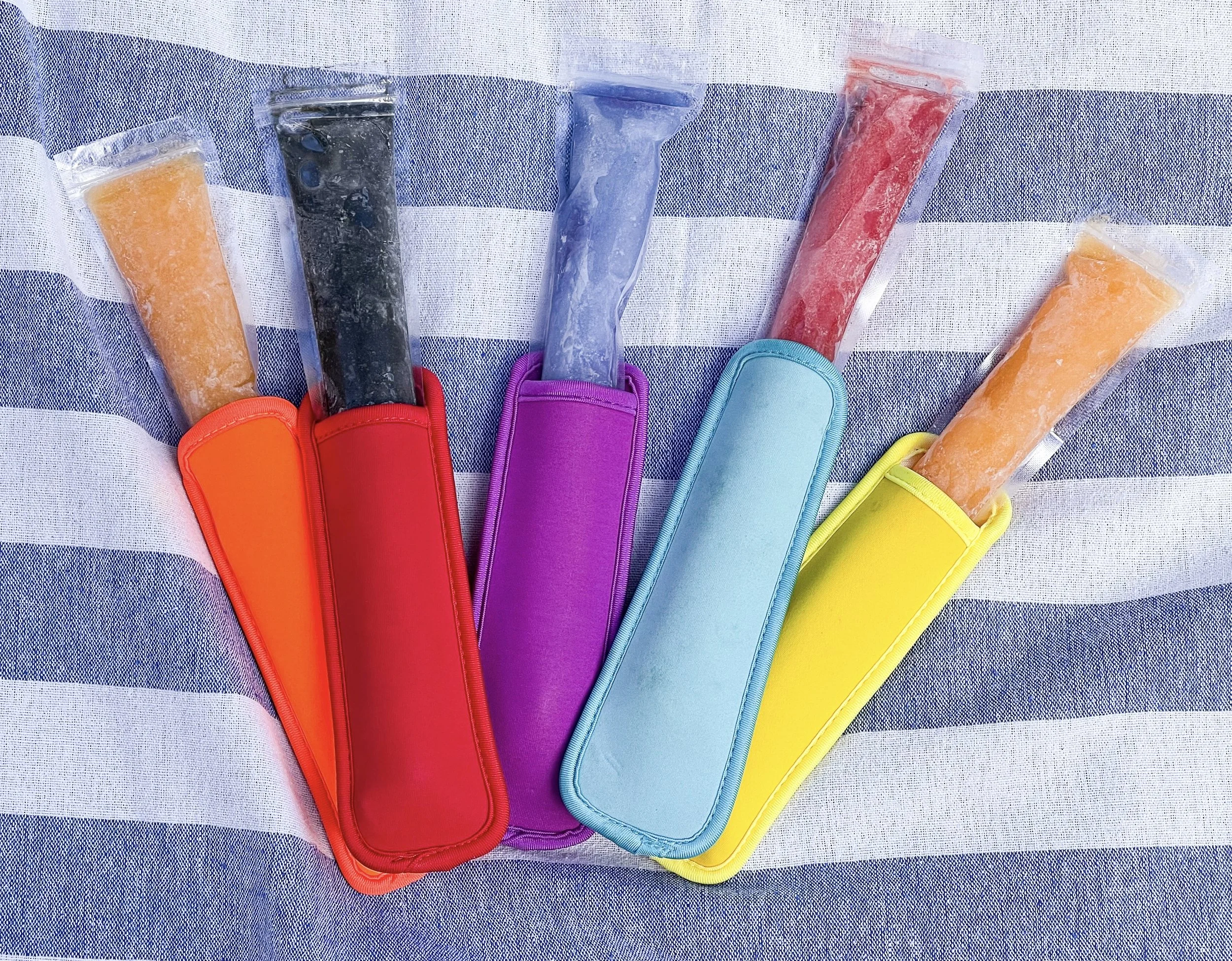 Healthy Homemade Fruit Ice Lollies (Just 2 Ingredients!)