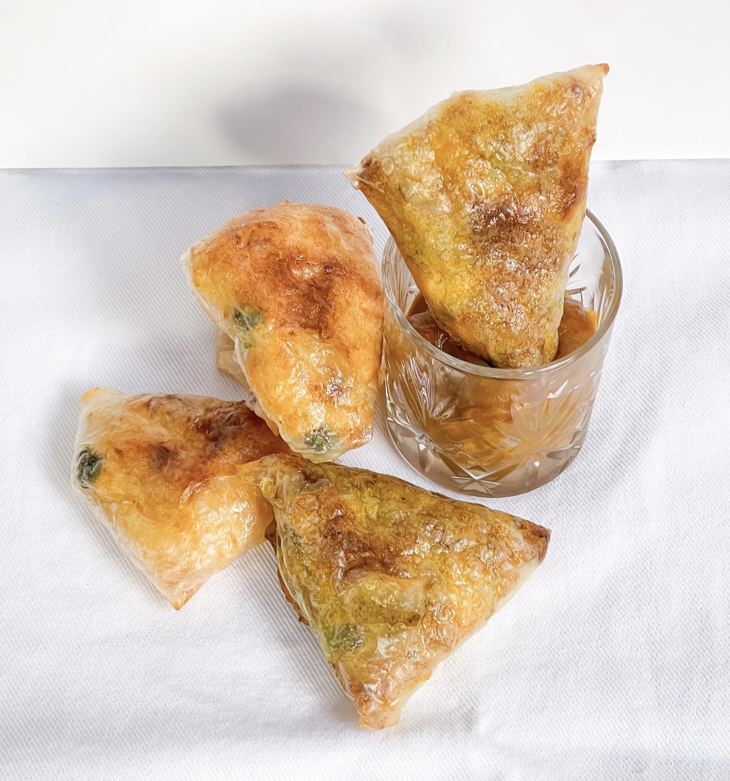 Glutenfree Samosas With Mango Chutney