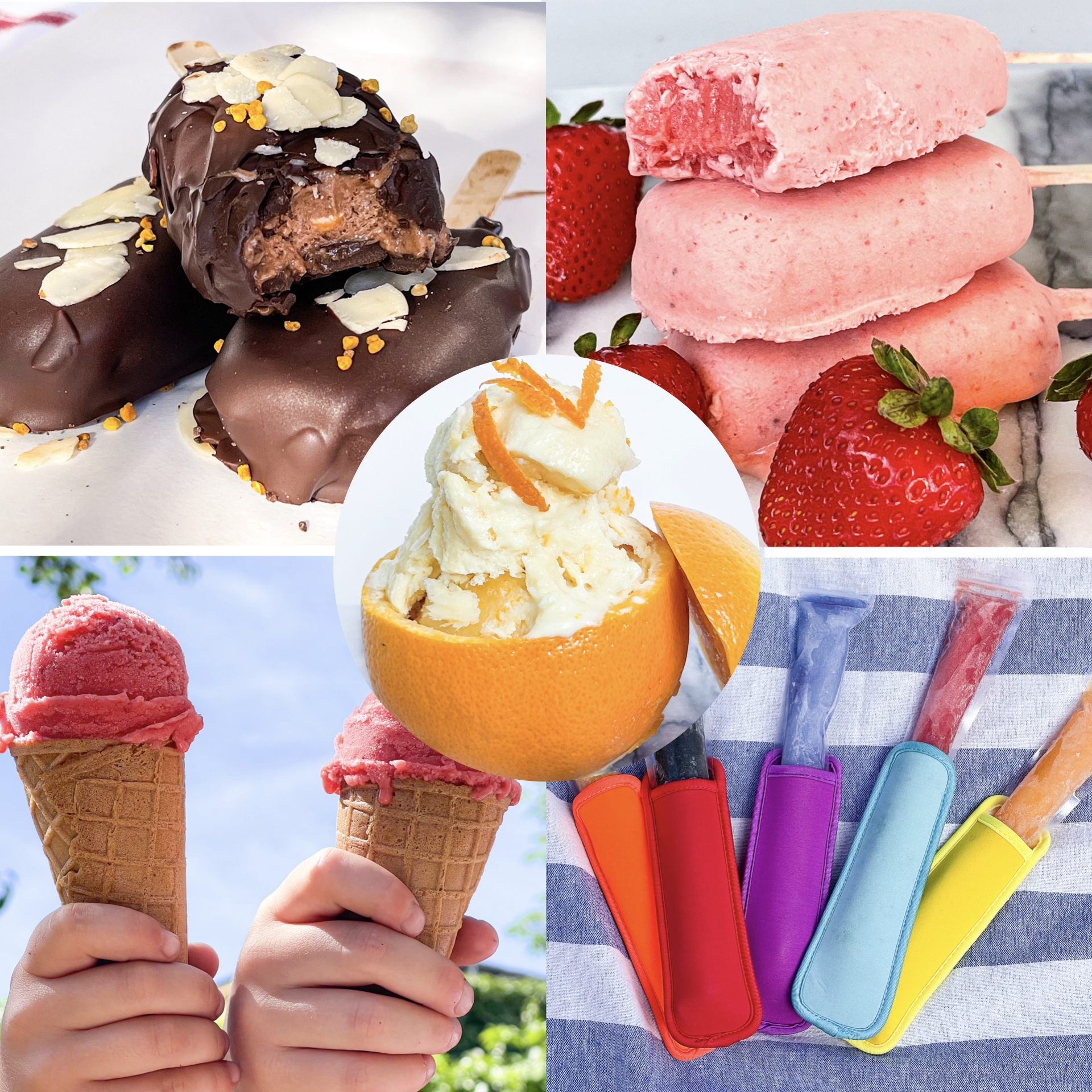 5 Healthy Summer Ice Cream Recipes (Dairy-Free &amp; Anti-Inflammatory)