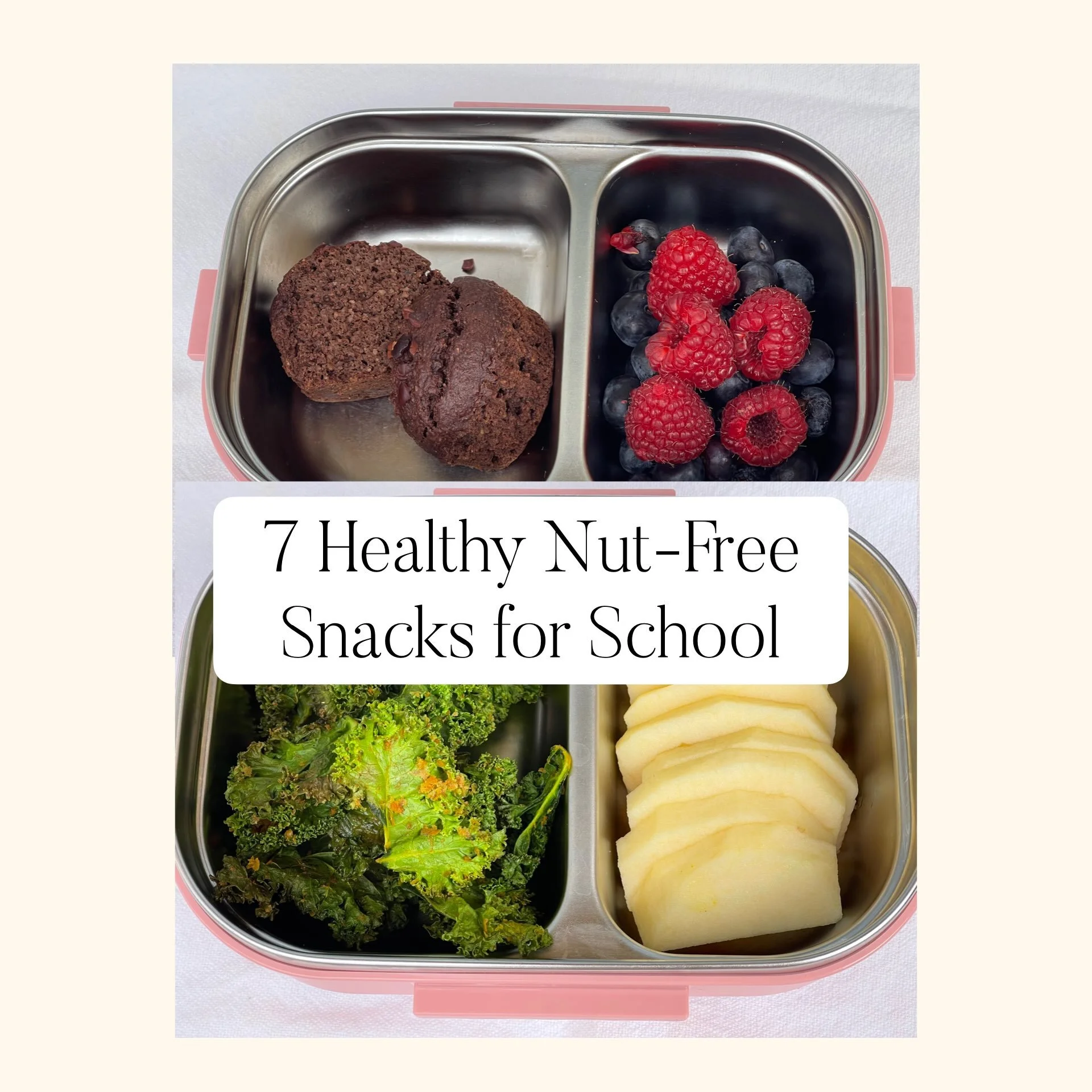 🍪100% gluten-free, nut-free, and easy enough that my kids helps make them! Perfect for school lunchboxes (and busy parents).

Save this post &amp; grab all 7 full recipes via the link in bio! 📲
P.S. Special Back-to-school offer live now! Scroll to 