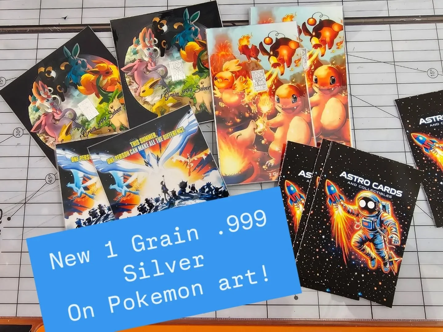 Come hang out with us on our whatnot stream tomorrow night and get your hands on one of our new Pokemon Silver Art Cards! And experience our latest mystery bag adventure online! 
#whatnotpokemon #999silver #pokemomvendor #livestreamselling