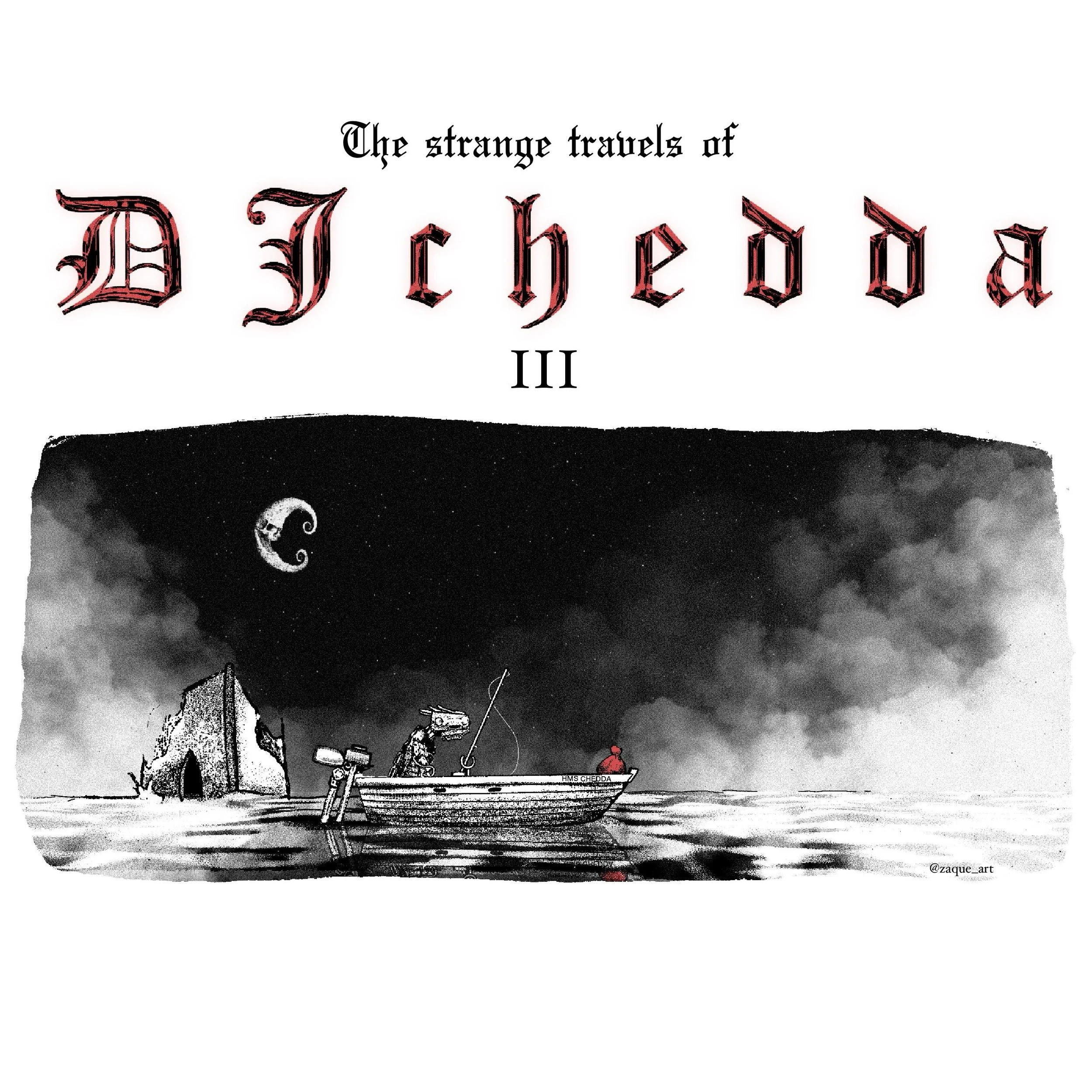 &mdash; The Strange Travels of DJ Chedda &mdash;

Chedda takes his trusty ship out for a sail in hopes of finding some new listeners&hellip;

#digital_art #digitalmarketing #djchedda
