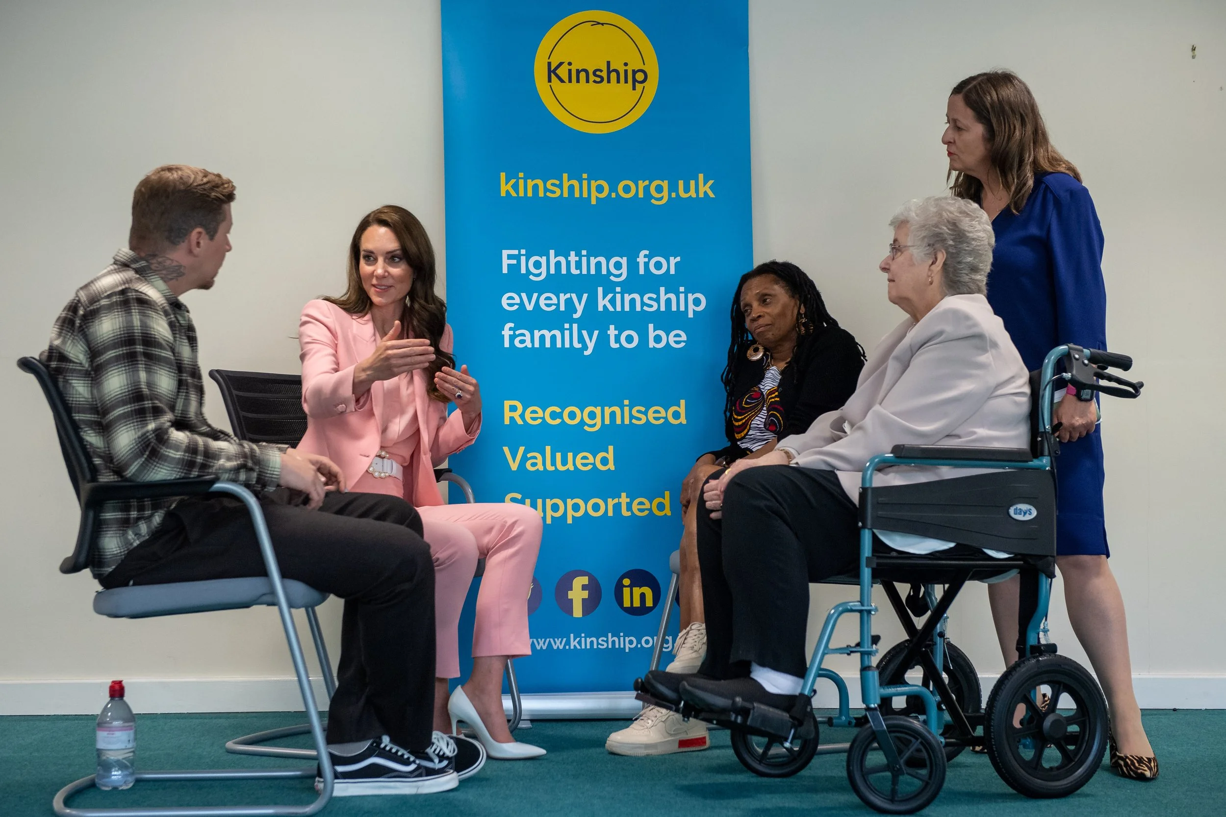 HRH Professor Green Nanny Pat Joy and Kinship CEO Dr Lucy Peake.jpg