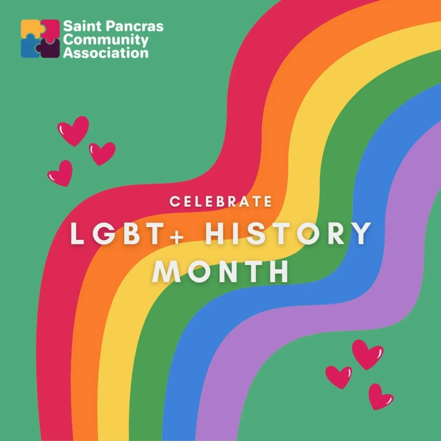 Happy LGBT+ History Month!🏳️&zwj;🌈🏳️&zwj;⚧️

We're proud to be a part of a community that celebrates diversity and equality, in a borough where so many LGBT+ pioneers lived, fought, and loved.

At SPCA, we honour that history and will continue adv