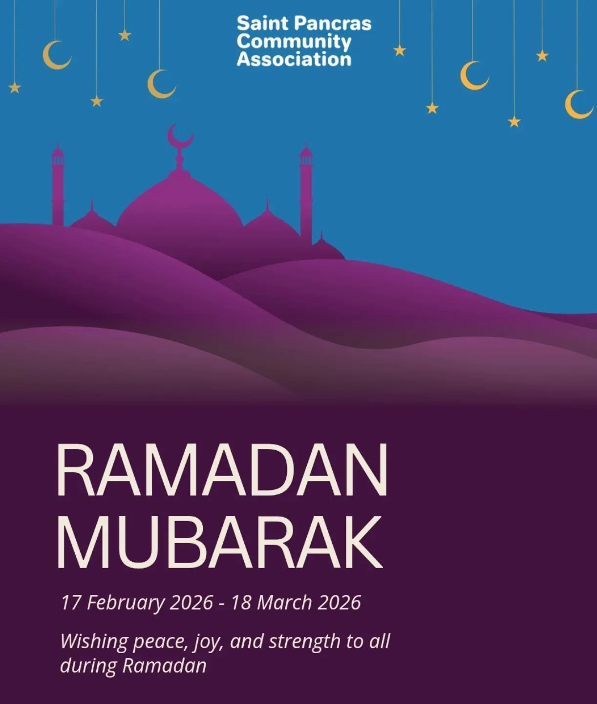 Ramadan Mubarak to all those celebrating in our SPCA community!🌙
We hope you have had a happy and healthy start to Ramadan, and that this is a time of reflection, strength, and peace⭐