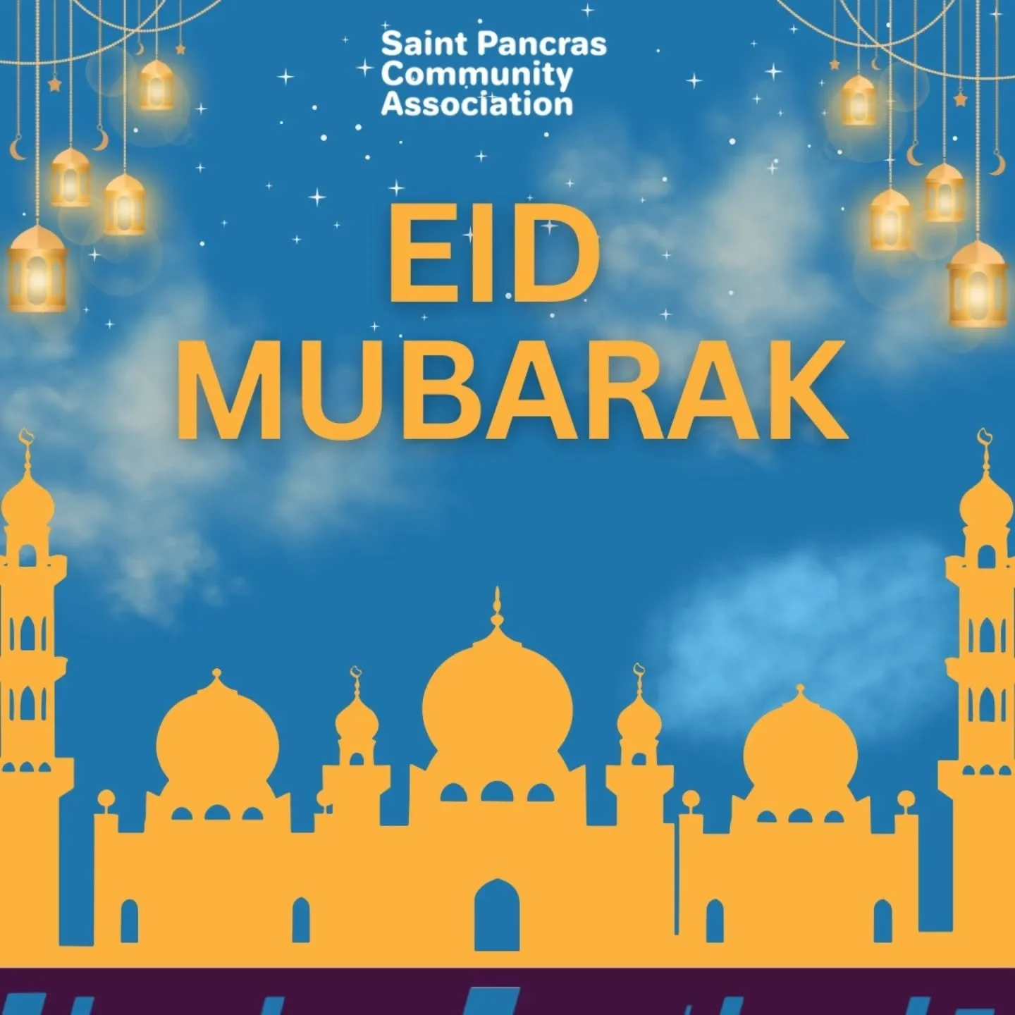 Eid Mubarak to all of our community members who are celebrating today🌙💫

We wish you and your family an Eid filled with joy and peace💛