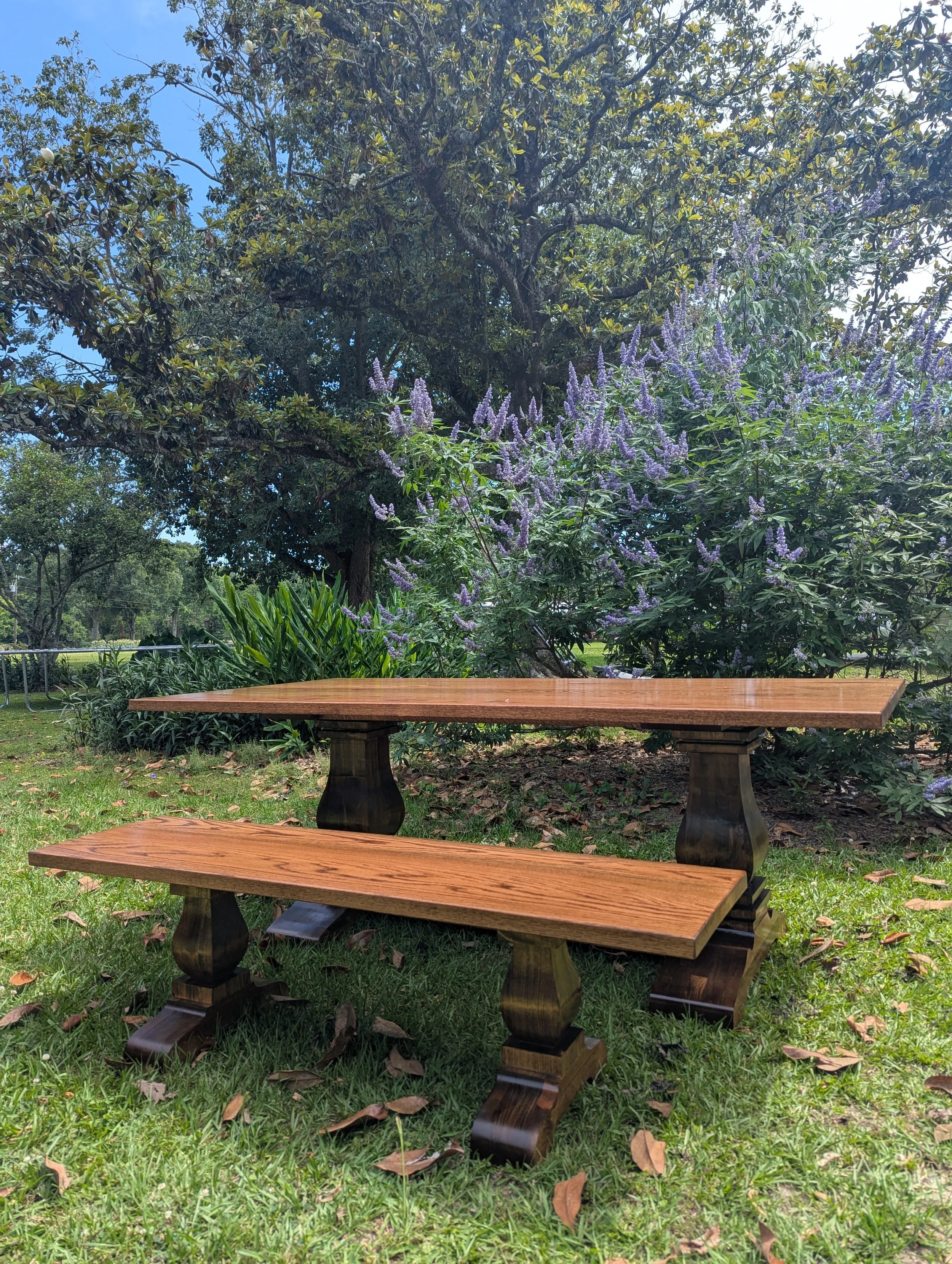Red Oak with Bench Pedestal Base 6.jpg