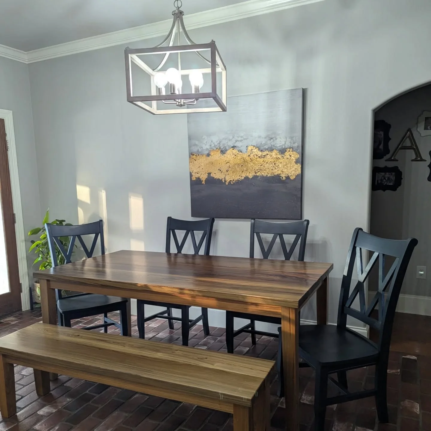 Tapered Leg with Black Chair and Bench 3.jpg