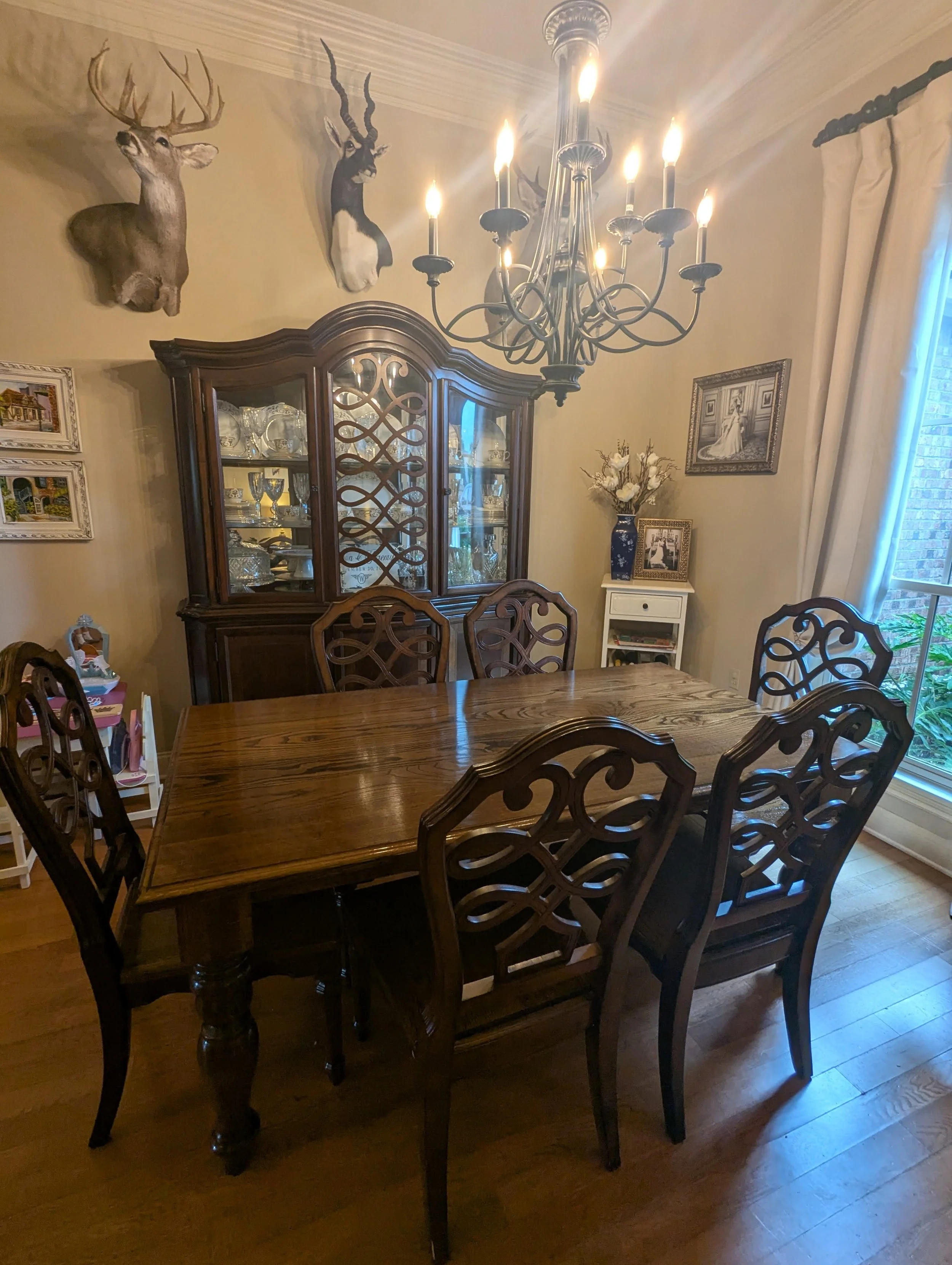 Red Oak custom edge 6 person with chairs 6.jpg