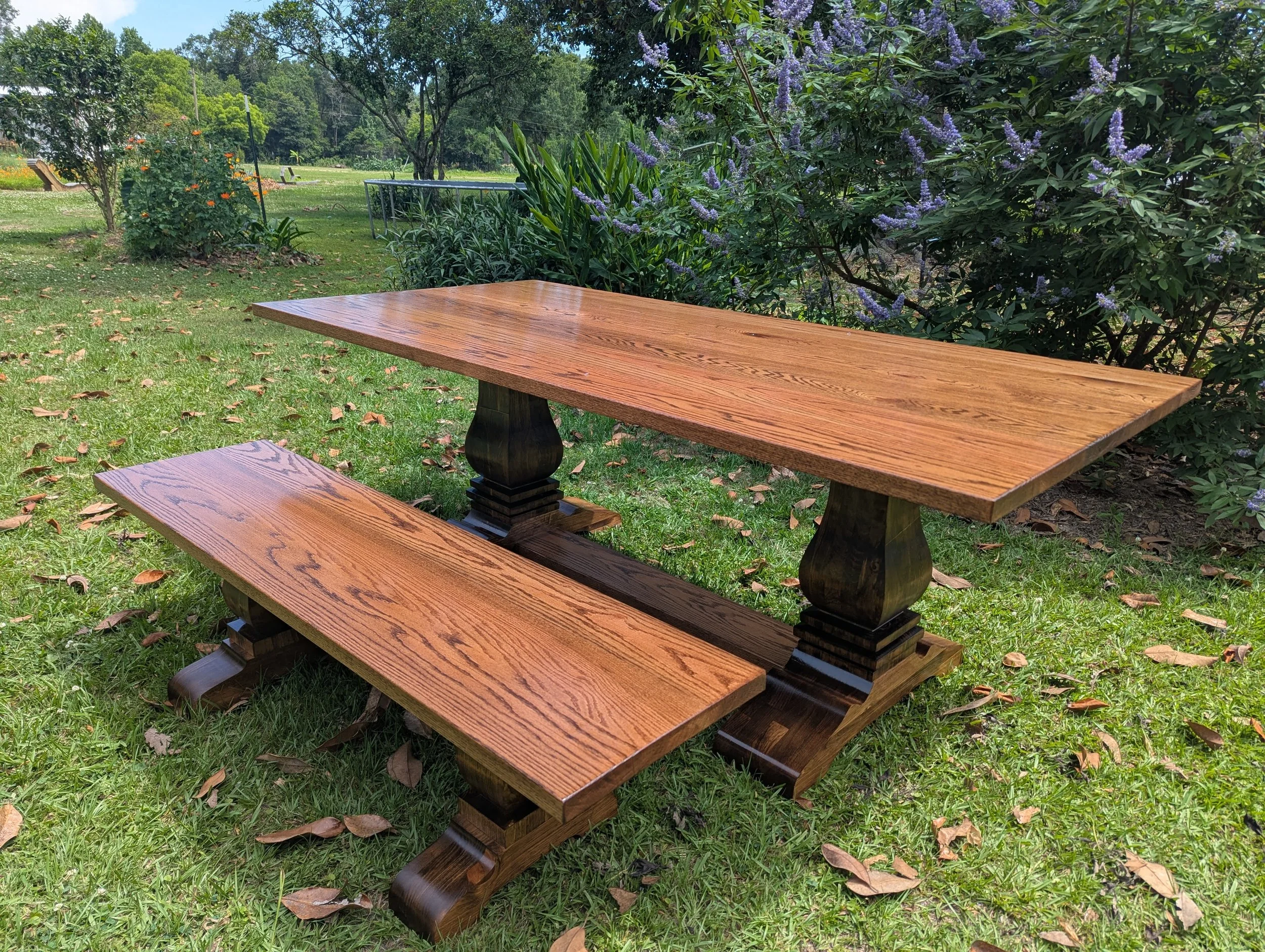 Red Oak with Bench Pedestal Base 5.jpg