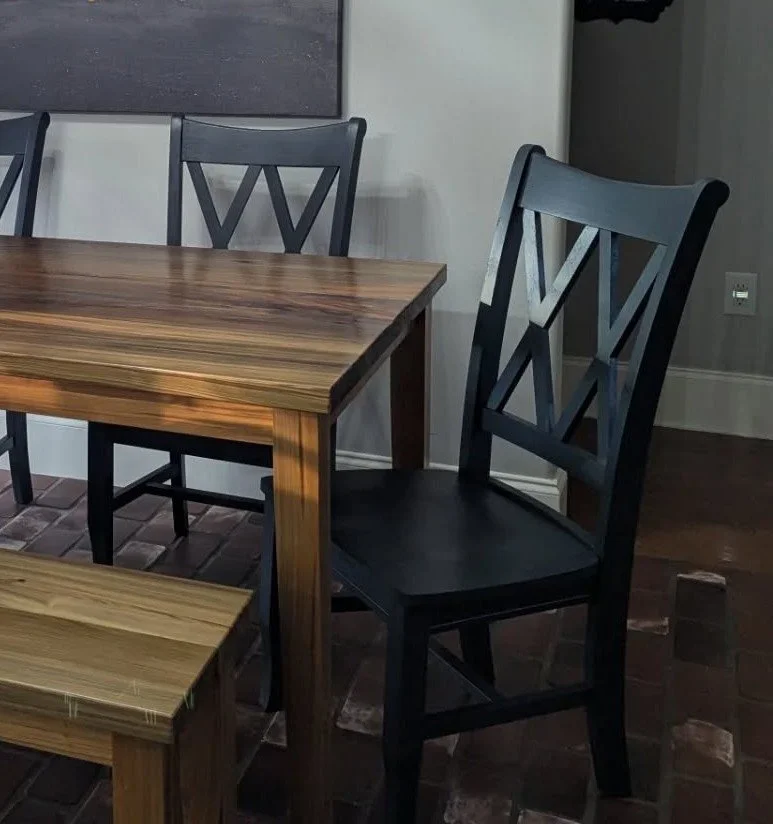 Tapered Leg with Black Chair and Bench 2.jpg