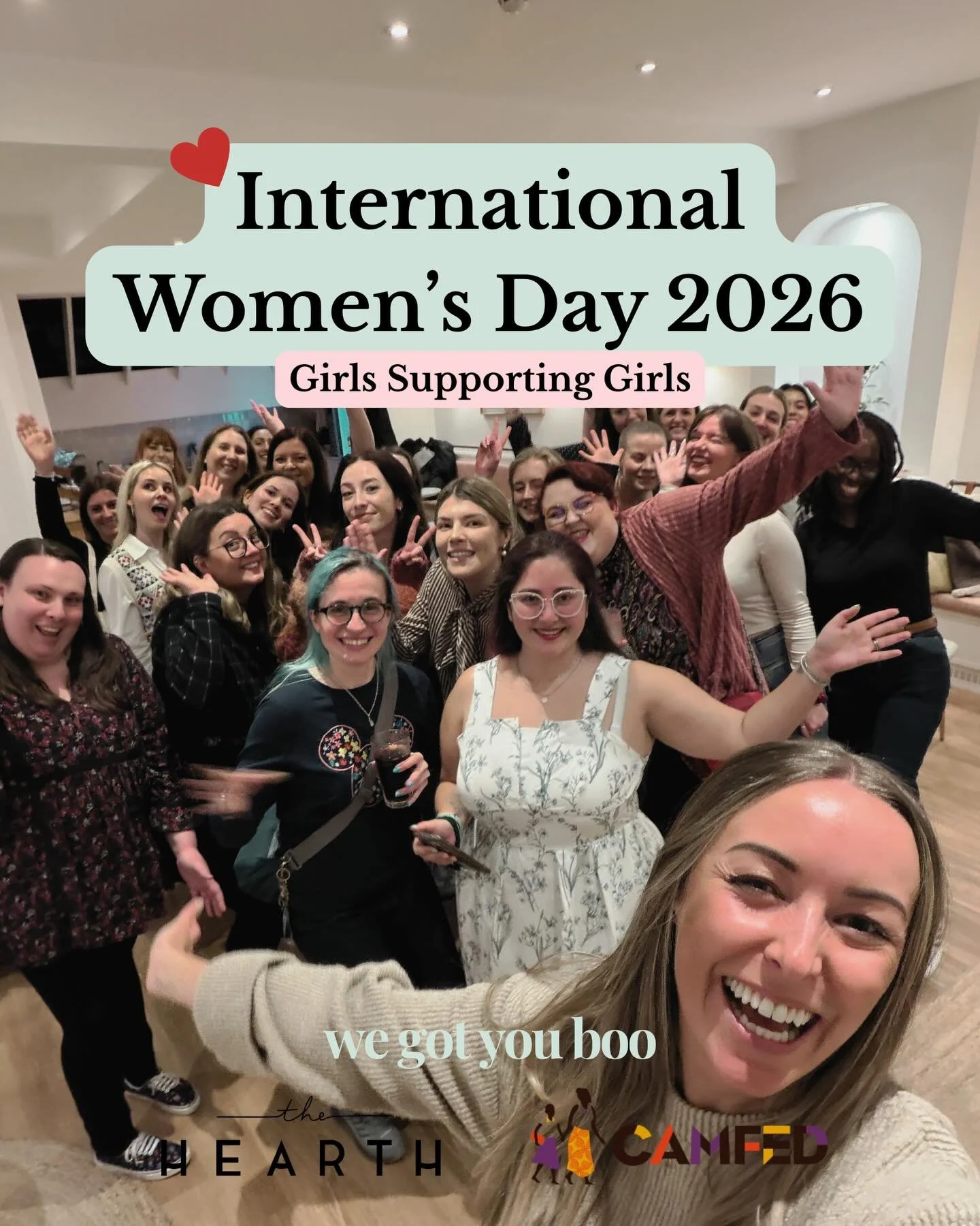 🌻 GIRLS SUPPORTING GIRLS! 🌻

Thank you to all the amazing women who came together for our International Women&rsquo;s Day event at @thehearth.me in London in support of @camfed &hearts;️

Together we raised &pound;1488 for CAMFED which is incredibl