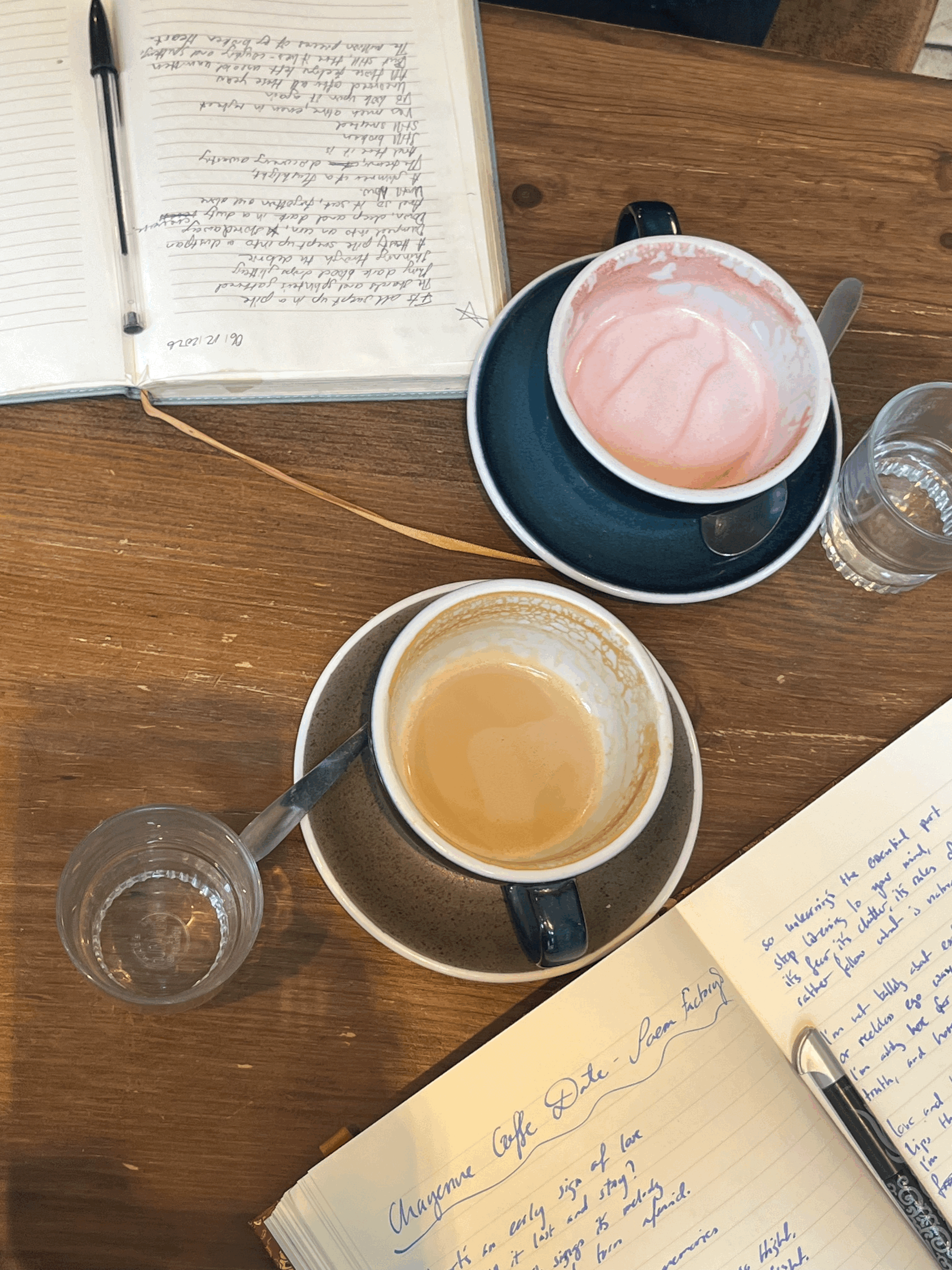 the poetry pot - #1: hearts - lena x chayenne