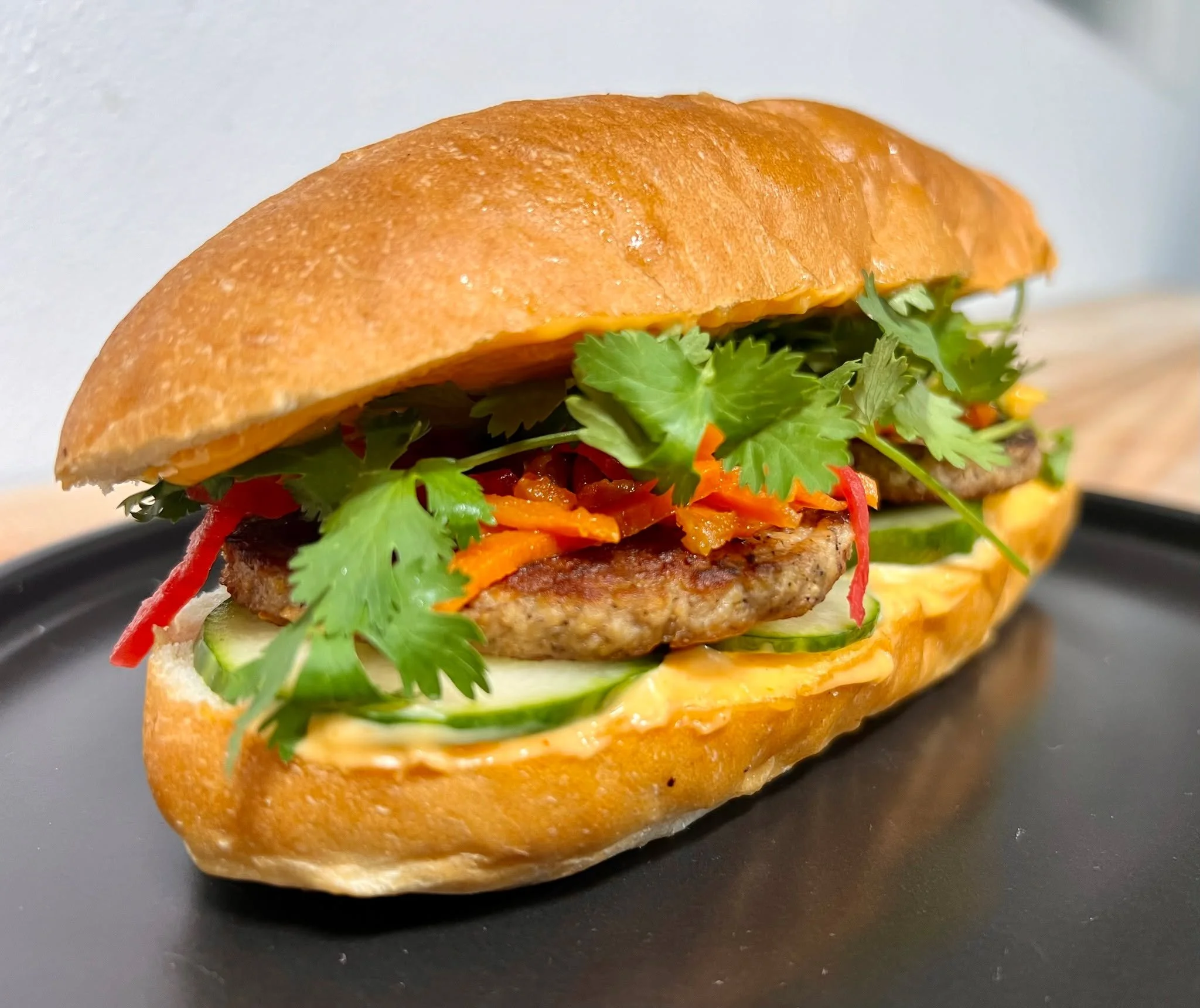 🌱 Calling all plant-based eaters&hellip; we&rsquo;ve got something for you.

Meet our Veggie Num Pang &mdash; bold, bright, and completely vegan.

We start with Impossible&trade; veggie sausage patties, then layer on crisp pickled carrots, watermelo