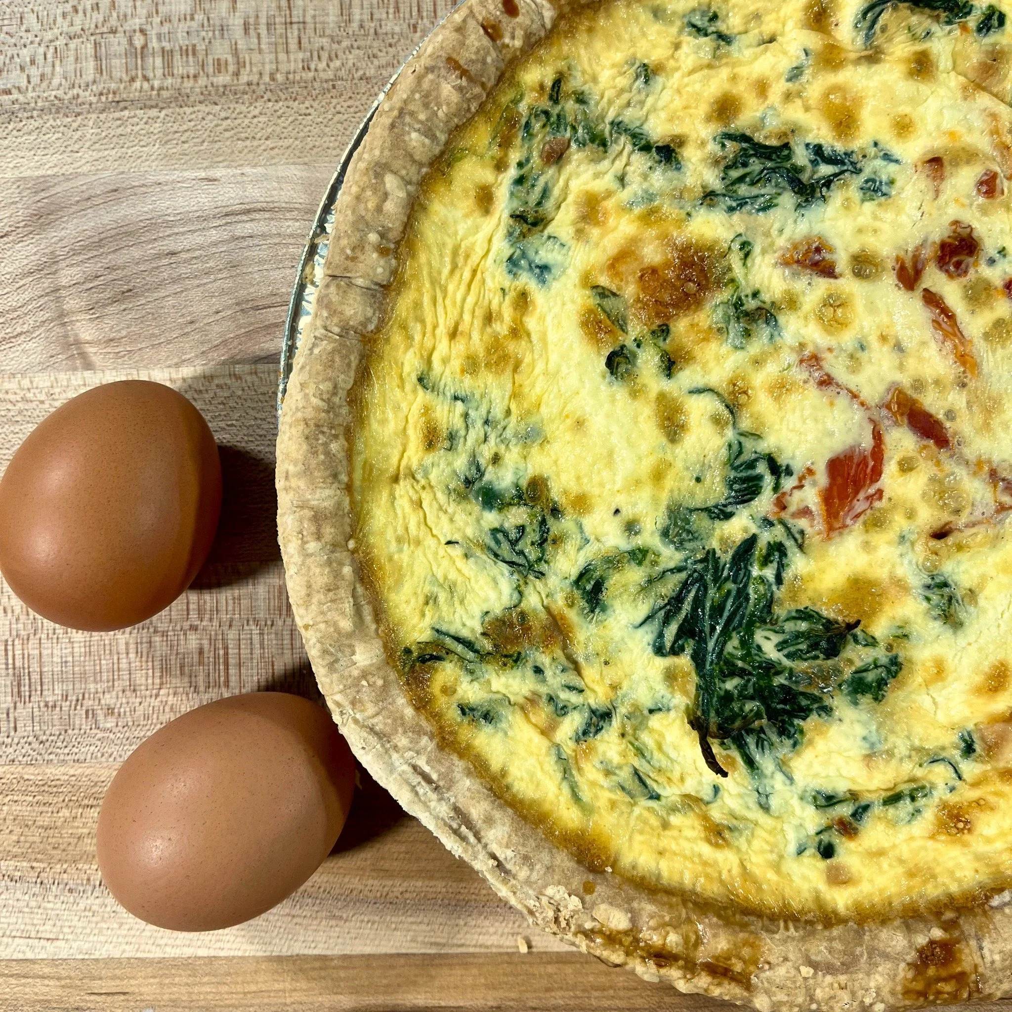 We&rsquo;ll have the quiche case loaded up for Mother&rsquo;s Day weekend. 🥧

A lot of eggs are getting cracked this week so you can grab an easy brunch, breakfast, or something good to bring to mom&rsquo;s house without having to cook it yourself.
