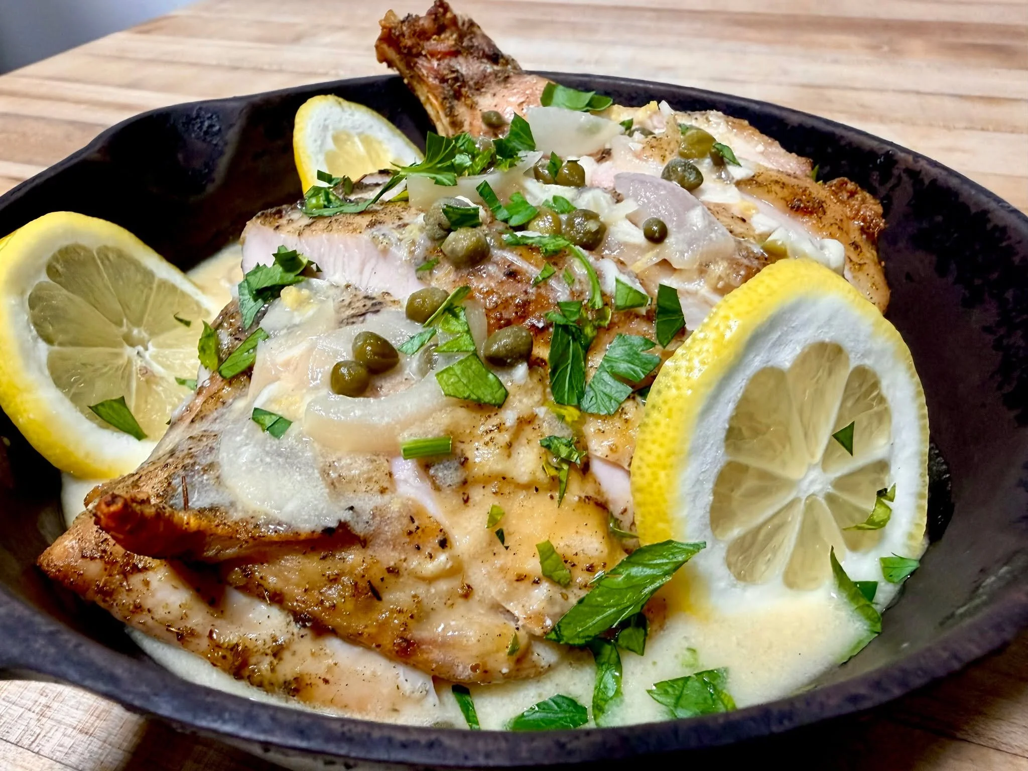 Chicken piccata is officially on the catering menu 🍋🍗

Roasted chicken, lemon, capers, buttery sauce&hellip; simple stuff done right. One of our personal favorites honestly.

Also &mdash; the new catering menu is finally up on the website. Graduati