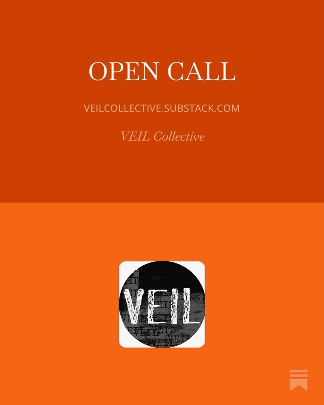 ey you! yeah, you! 

we have a newsletter! on substack! ;) want to subscribe?! YOU SHOULD. 

keep up with all of our updates, including more information regarding the open call for our upcoming exhibition 📰 🩶

the link is in our bio! see you there.