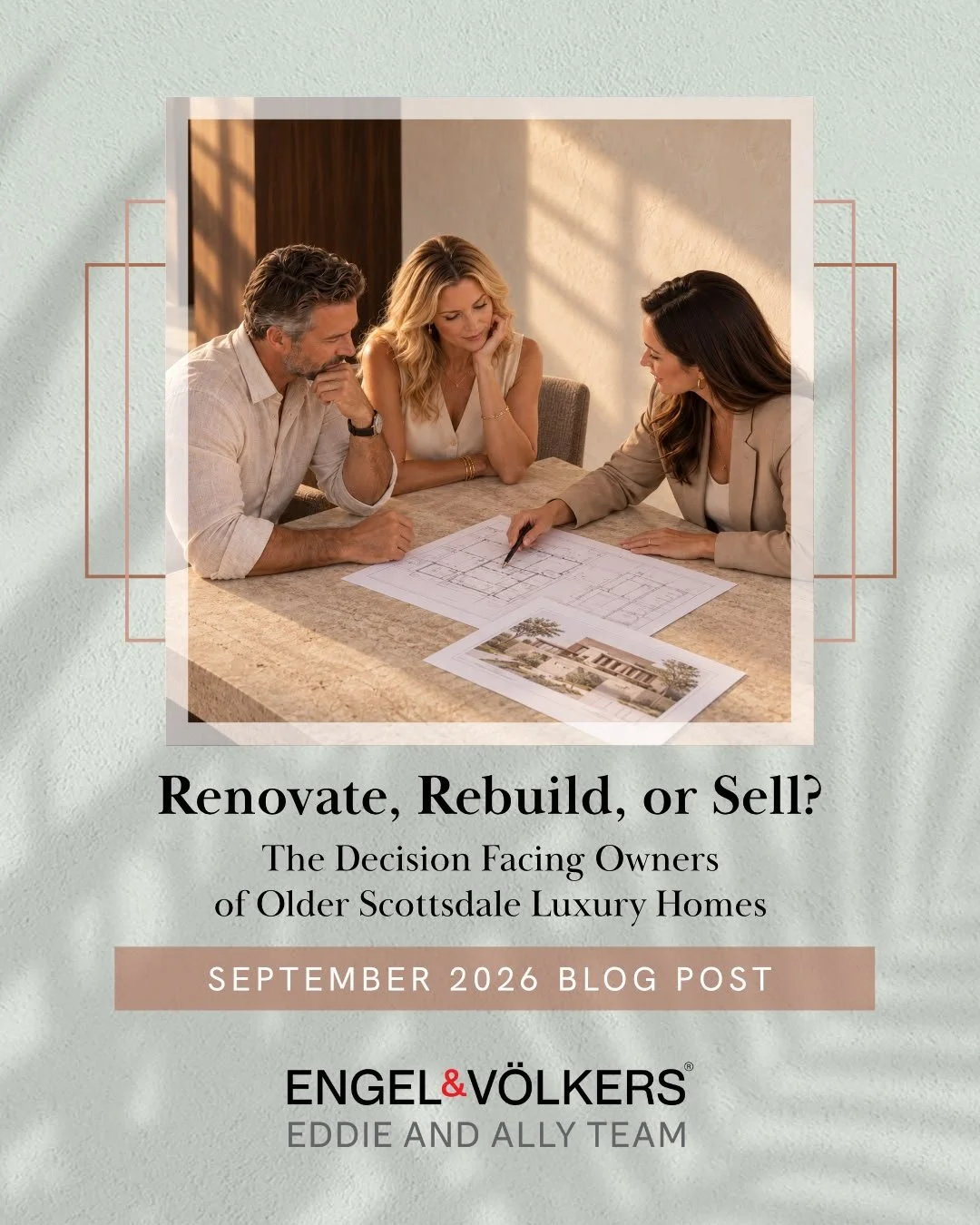 Your home may be dated. Your property may not be.

For owners of older luxury homes in Scottsdale and Paradise Valley, the biggest question isn&rsquo;t always &ldquo;How much should we renovate?&rdquo;

Sometimes the better question is:

Should we re