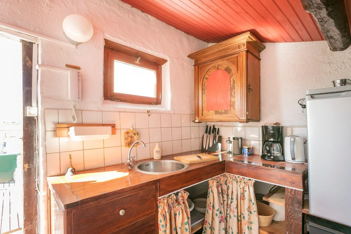 Te køkken på tagterasse