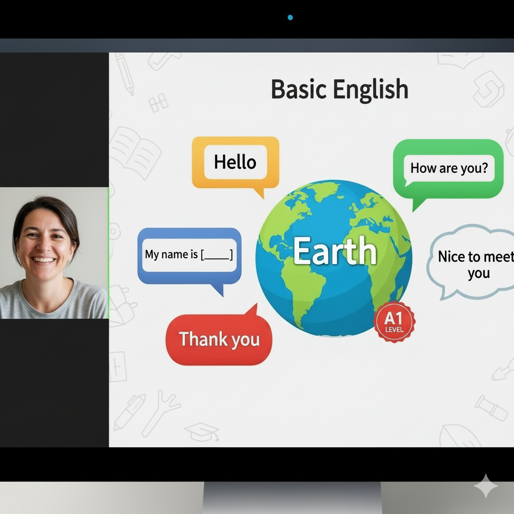 Conversational English Level 1: Lower Beginner (A1)