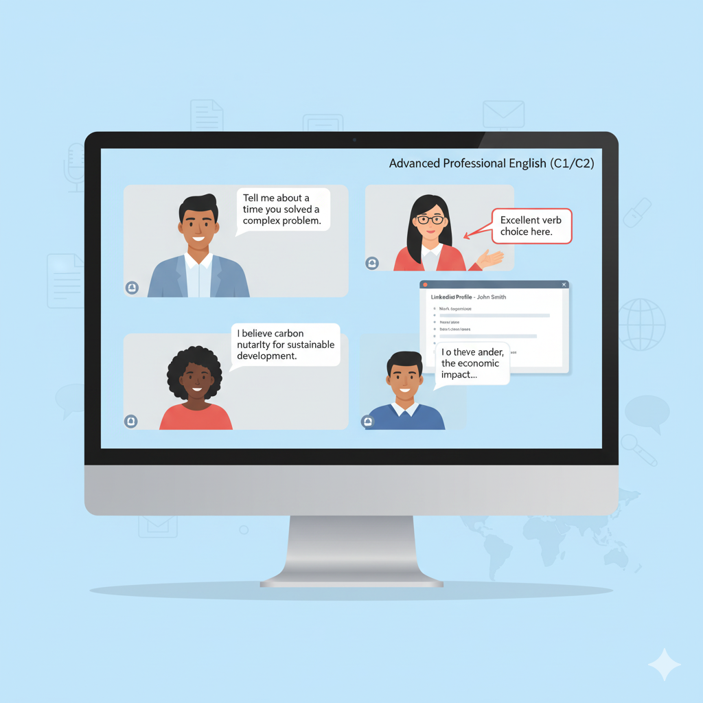 Conversational English Level 5: Lower Advanced (C1)