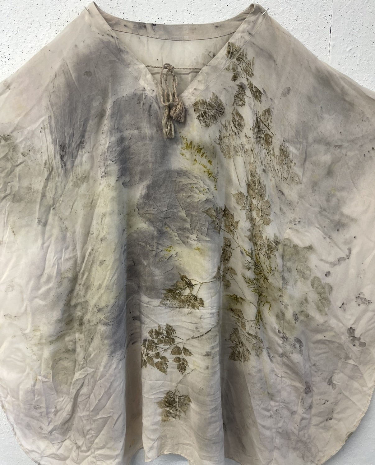 Botanical print on cotton