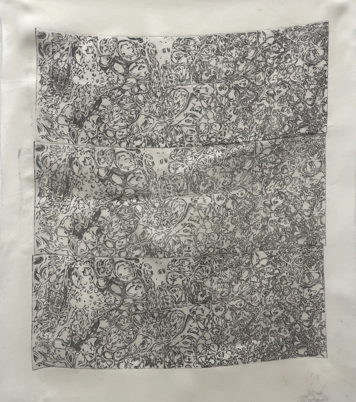 Intaglio on Silk