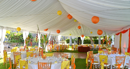 Tropical Themed Wedding