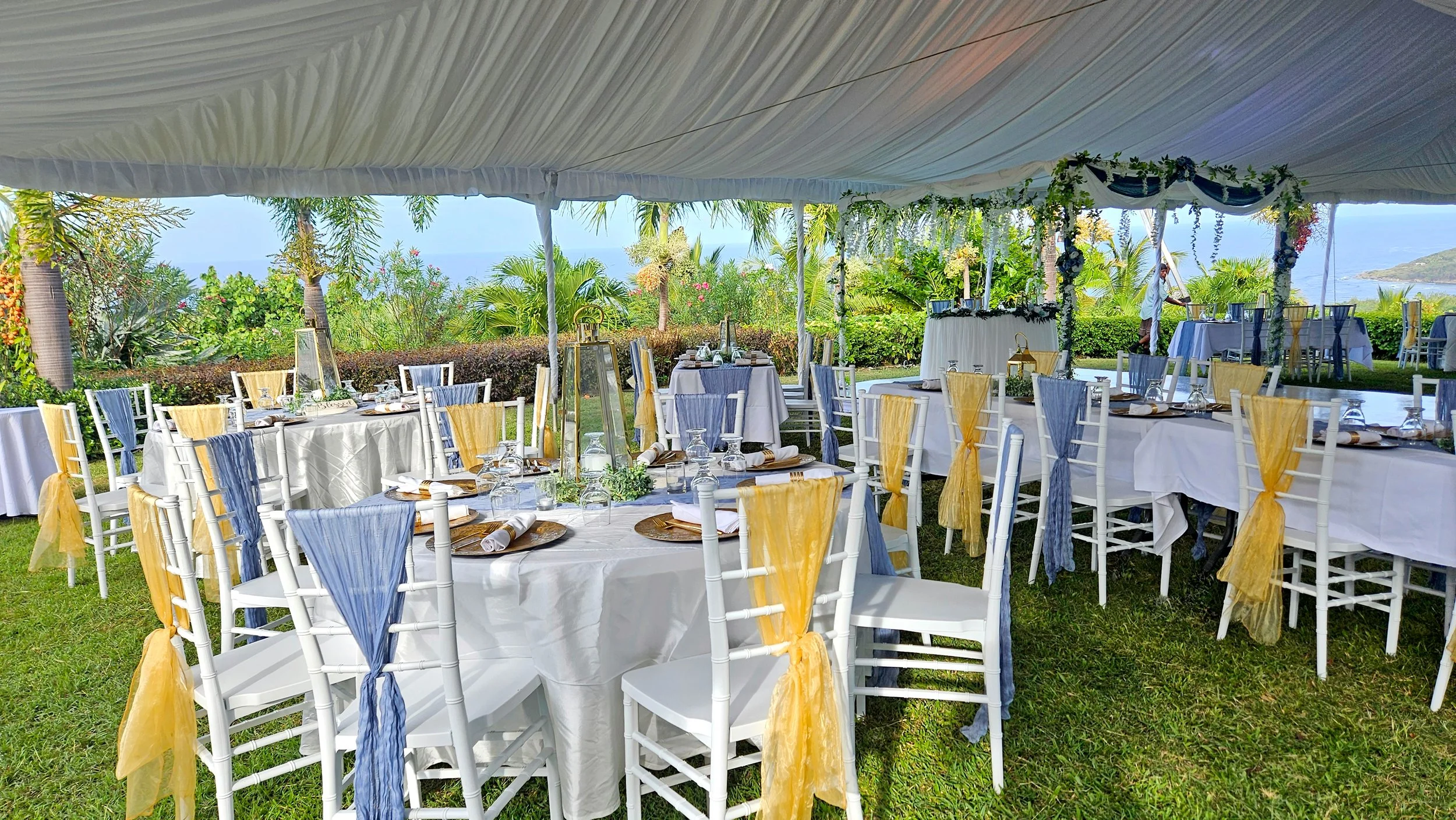 Garden Wedding in Barbados
