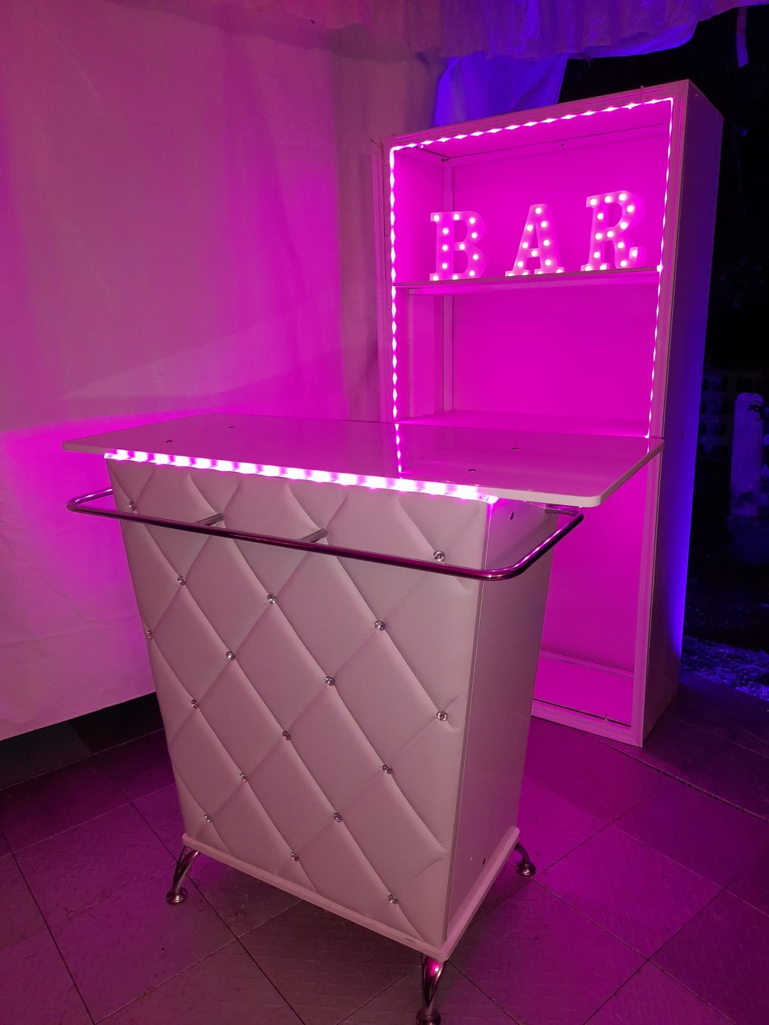 White Small Bar