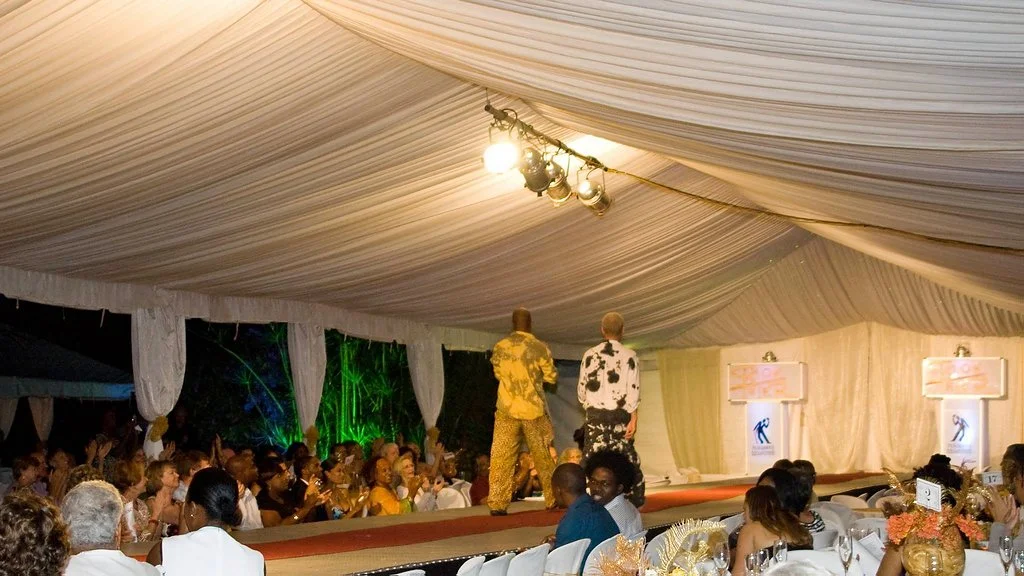 Tent, catwalk and stage lighting for fashion