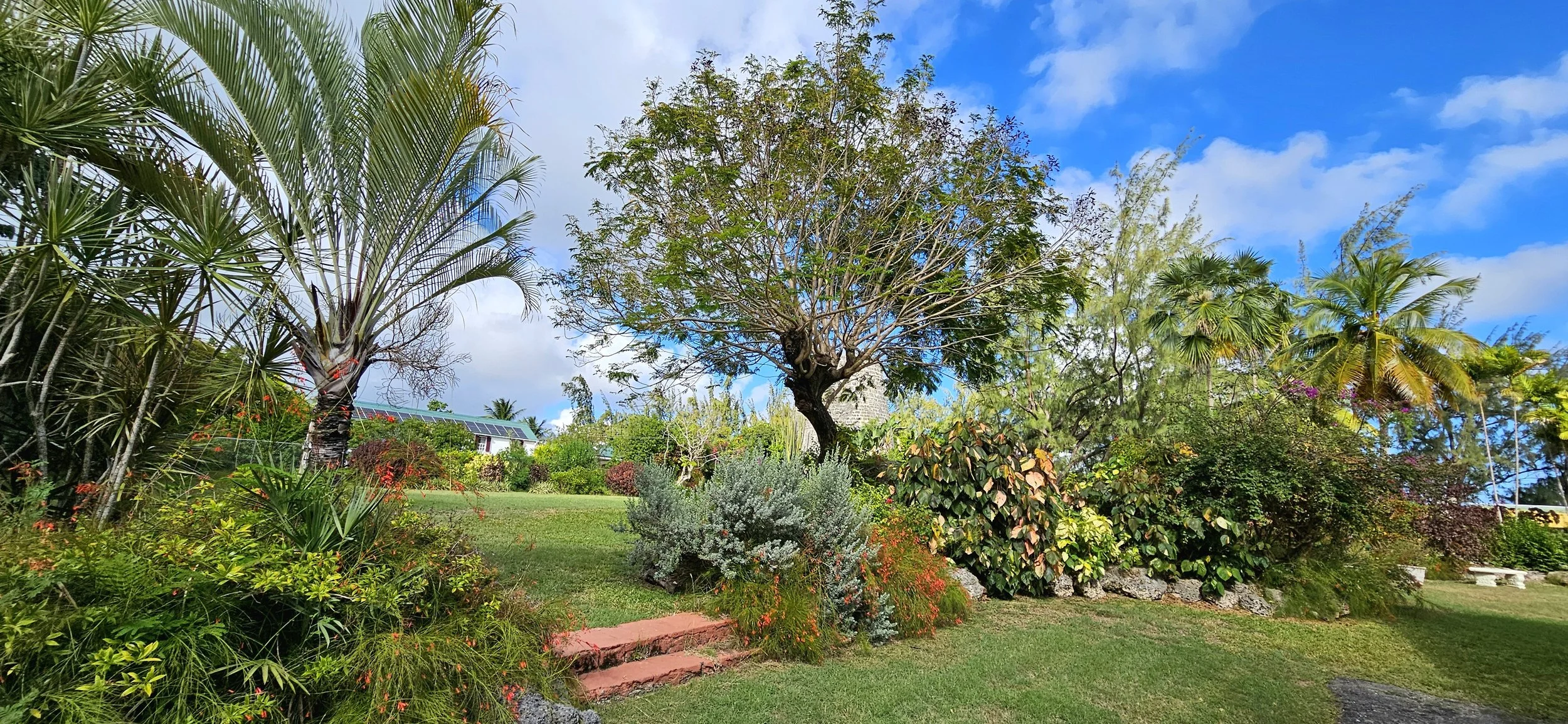 Garden wedding venue