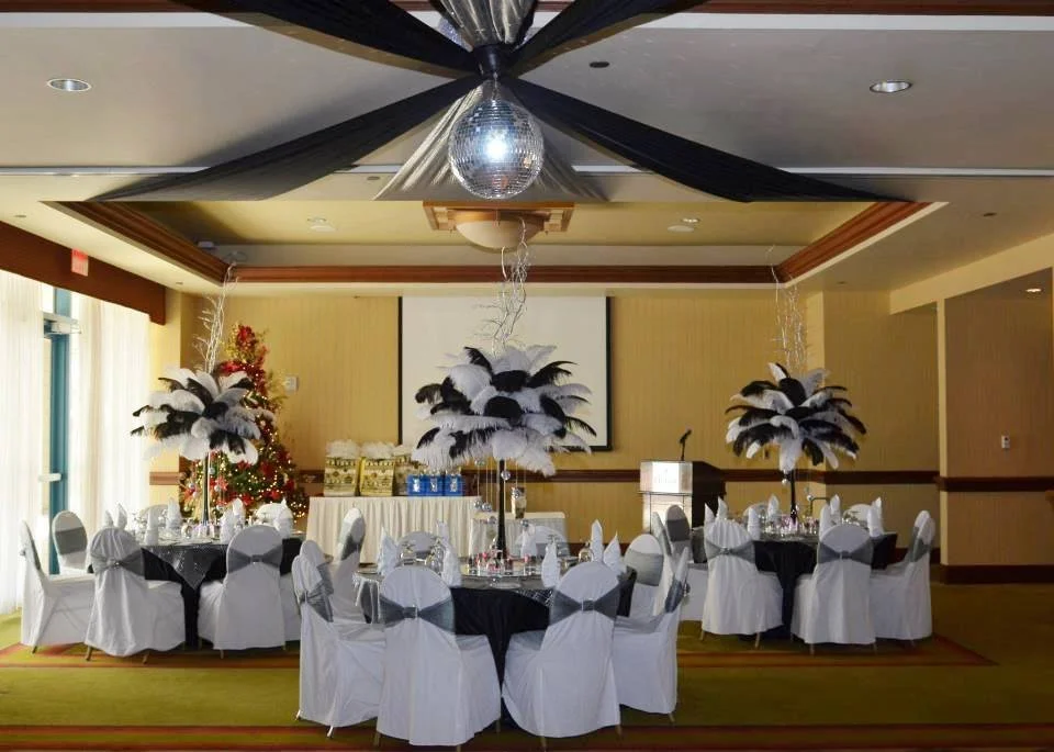Event decor Black & White 