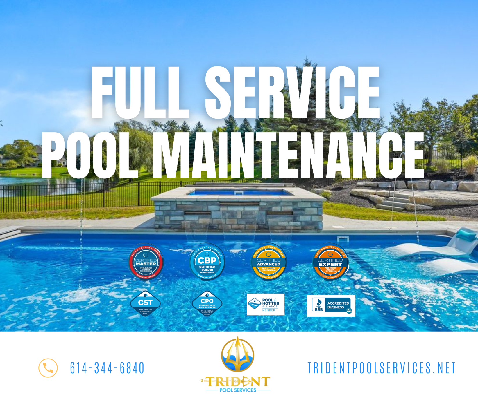 social media trident pool sevices