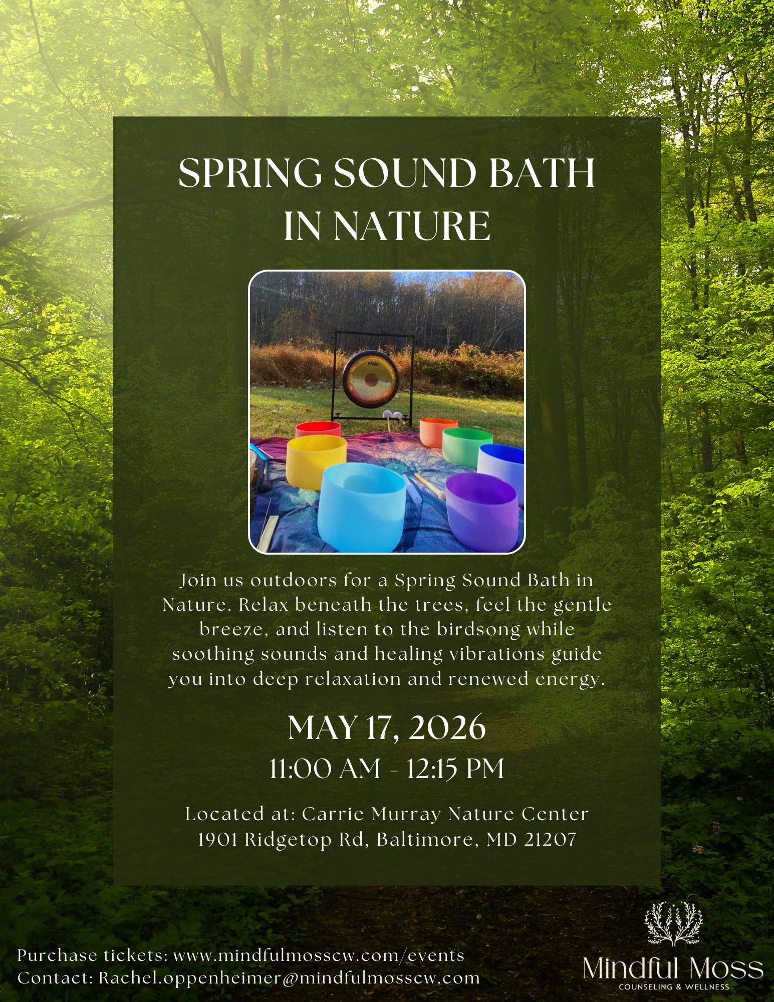 Spring Sound Bath in Nature