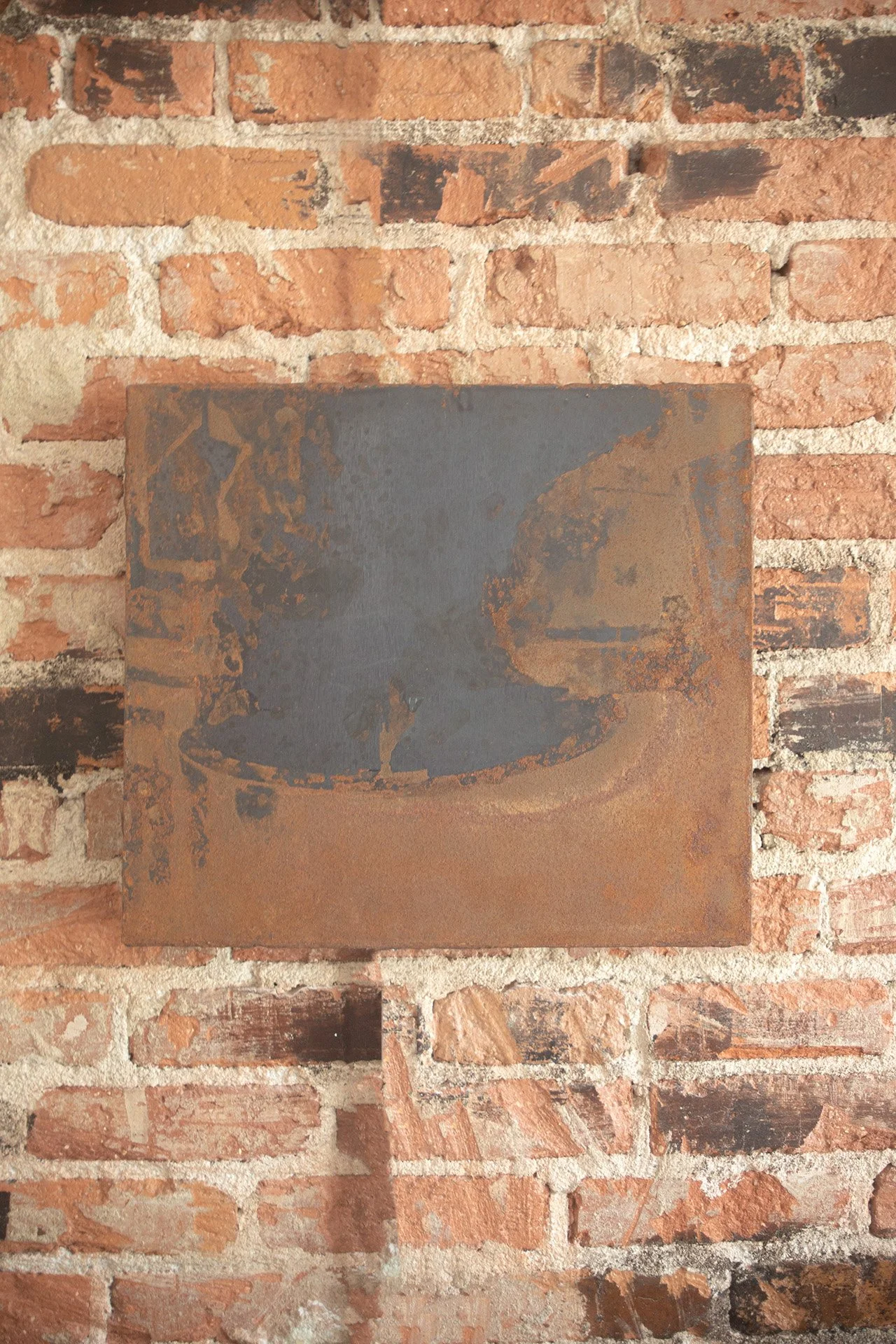 West Adler
Crucible .02, 2024
16 gage hot rolled steel sheet
15 1/4” x 17”