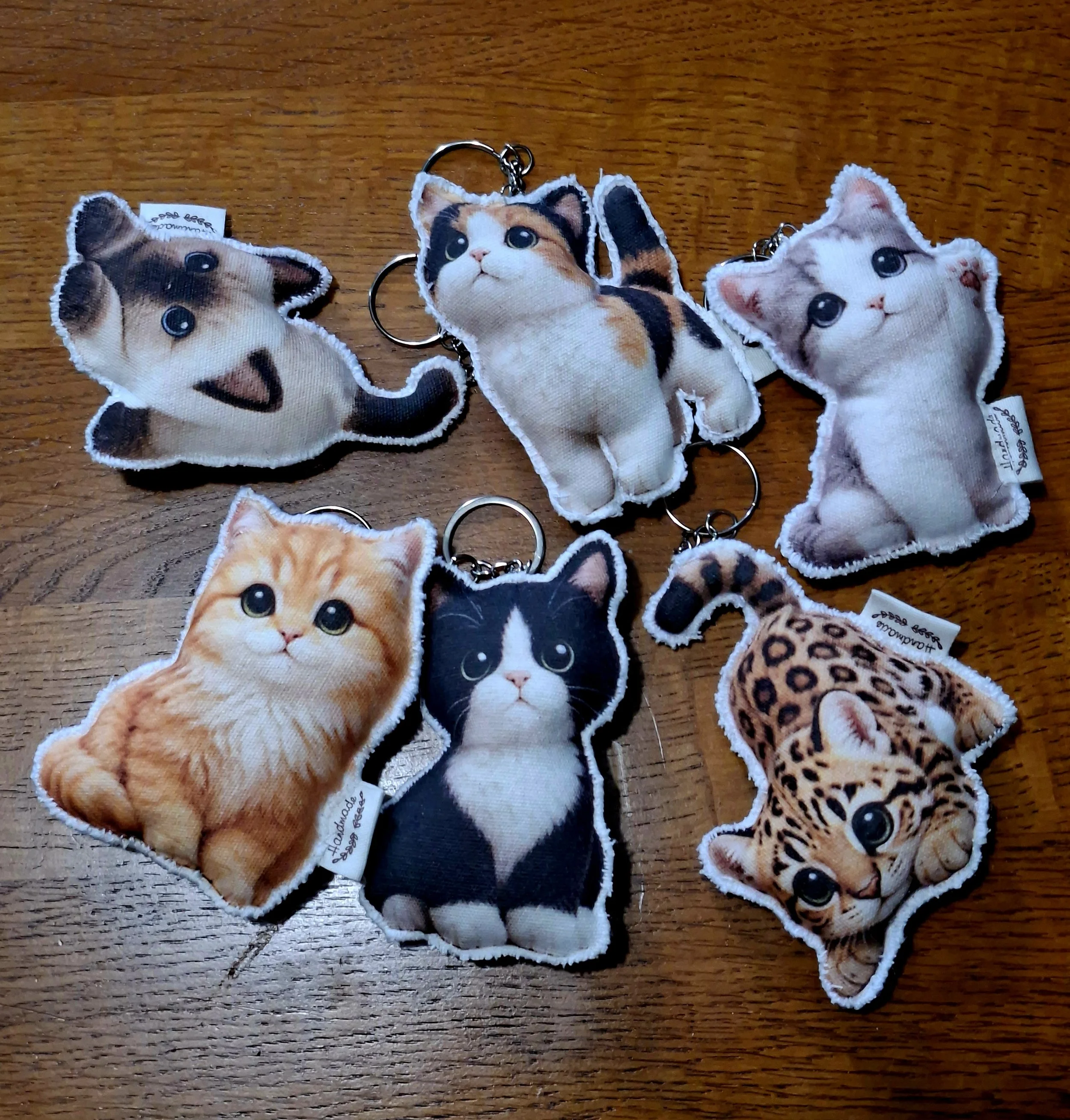 Kitten keyring/ bag charms