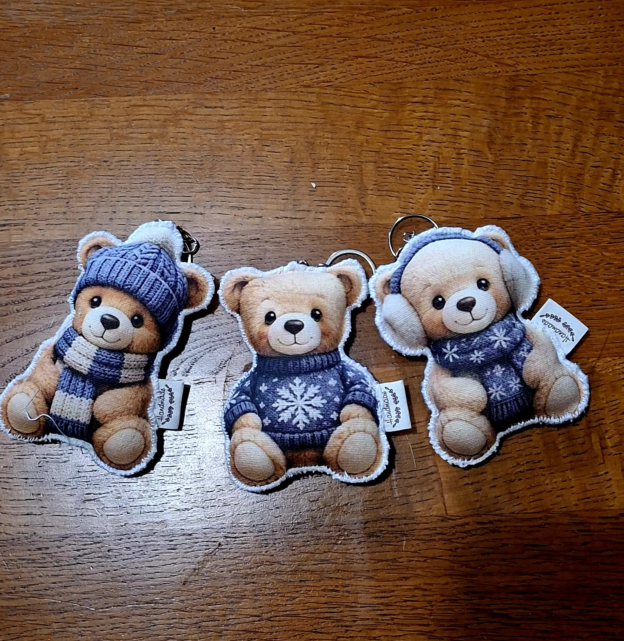 Teddy key ring/bag charms