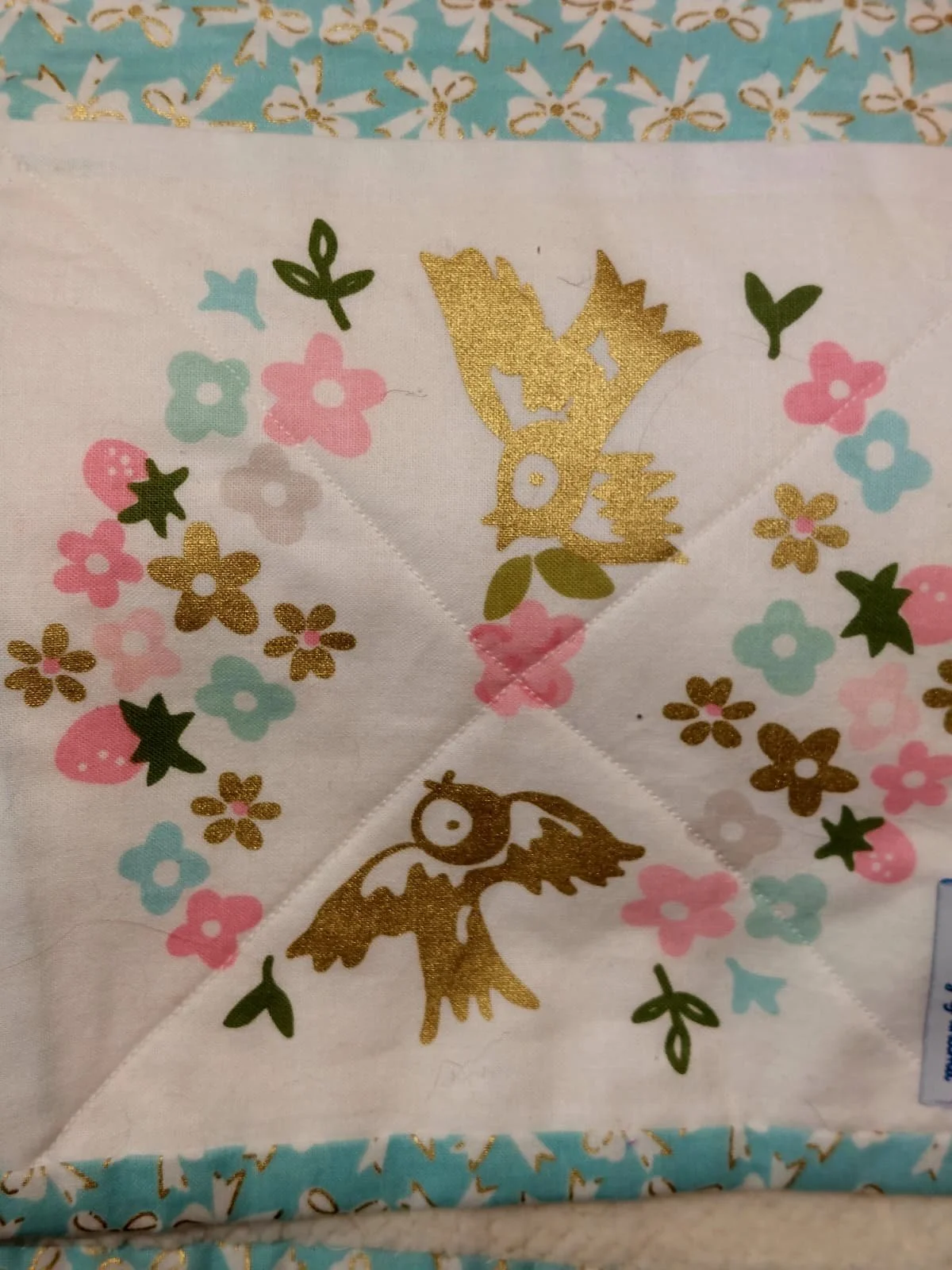 Woodland Whimsy Baby Quilt Gift Set