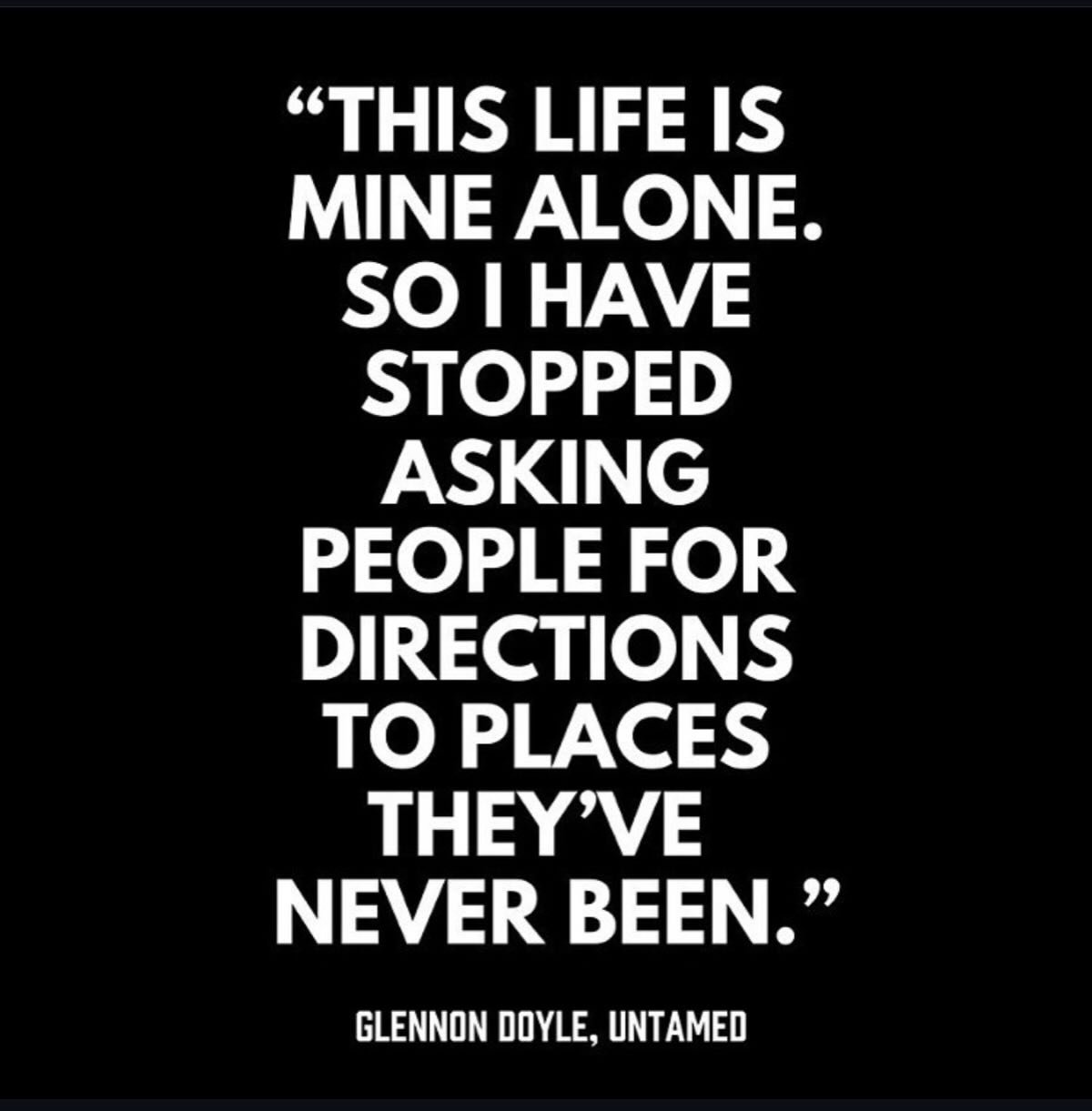 Feels appropriate today. Until you walk a mile in my shoes I suggest you stay in your lane. 🔥